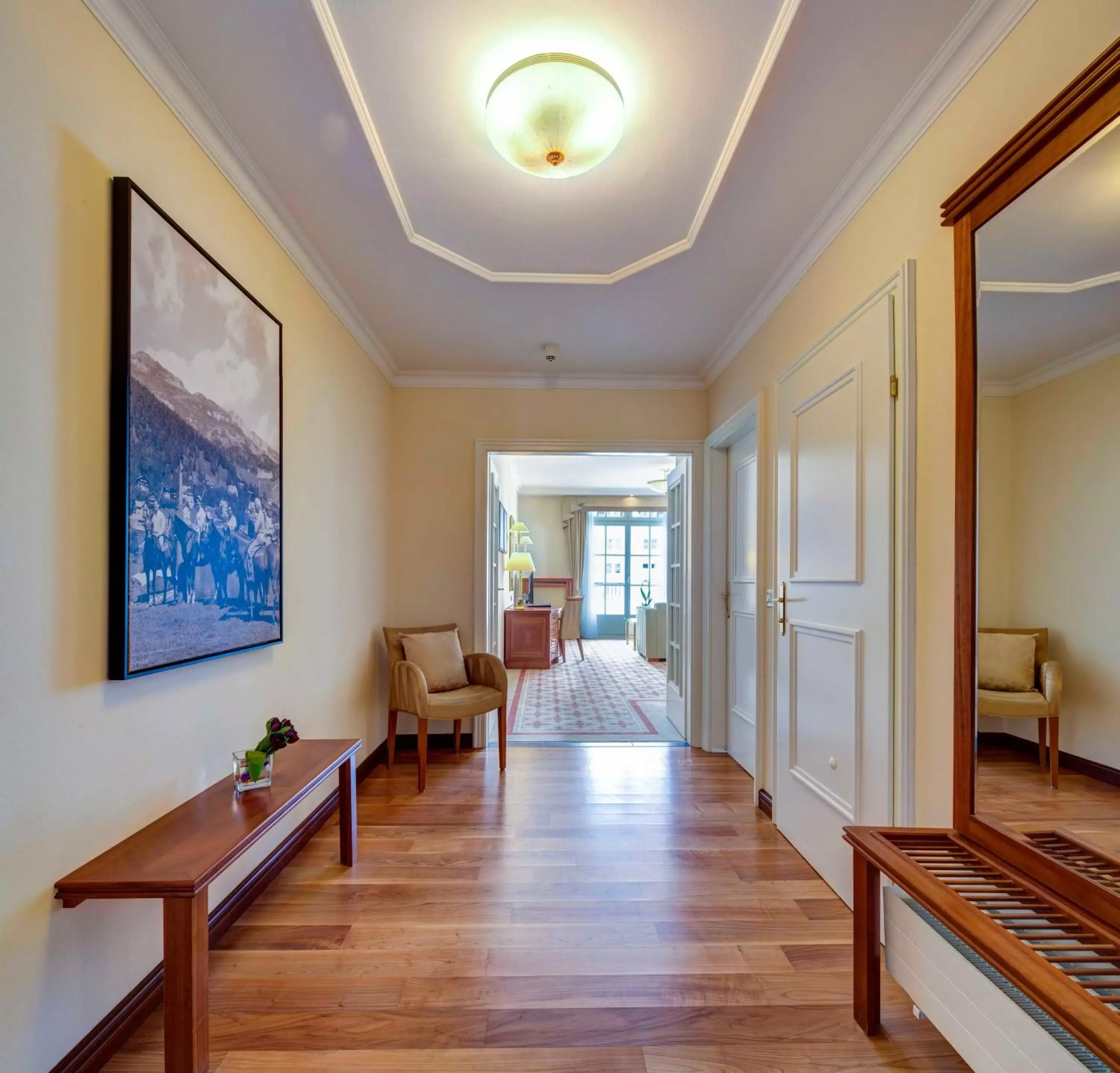 Area and facilities, Seating Area in Grand Hotel des Bains Kempinski