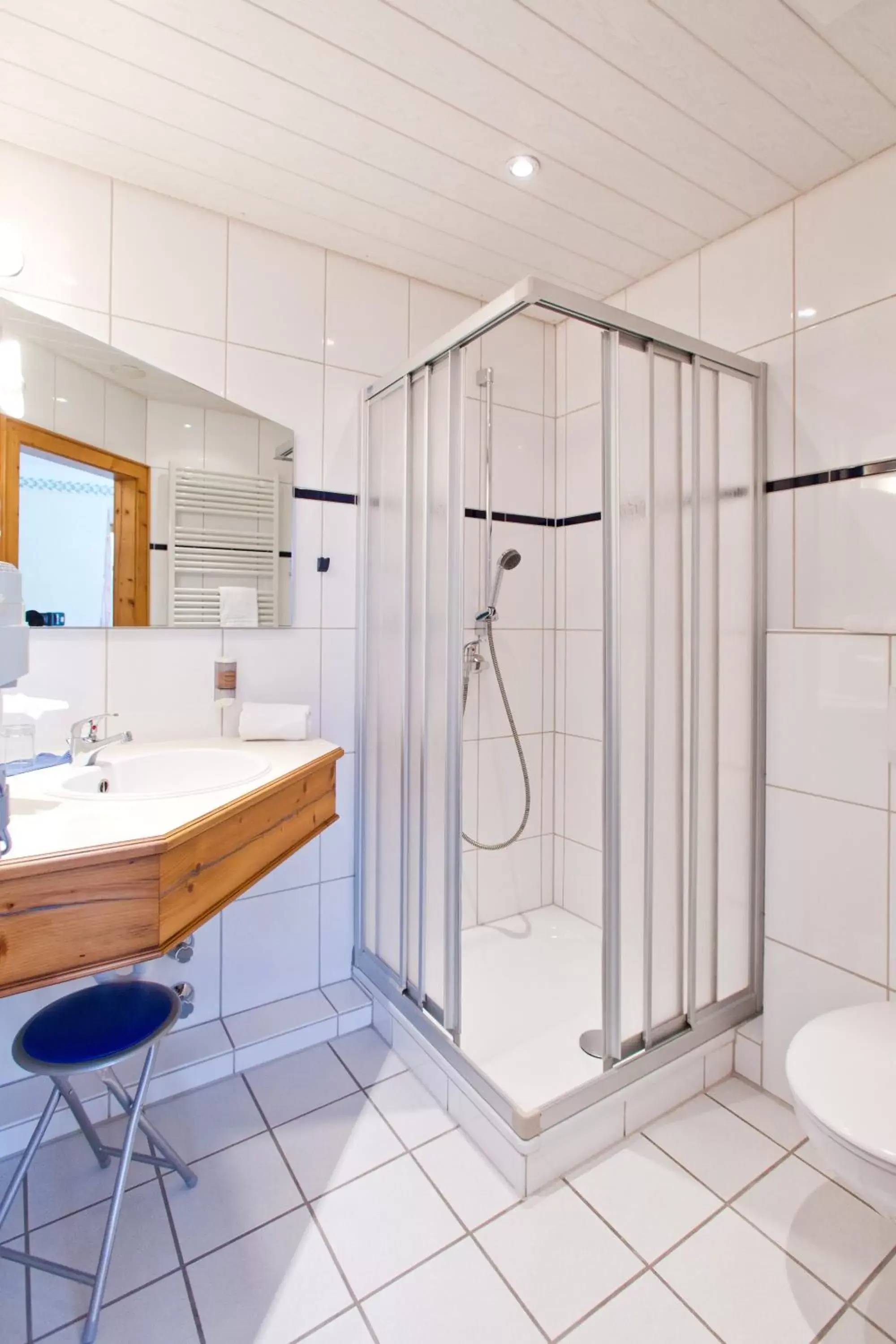Shower, Bathroom in AKZENT Hotel Krone