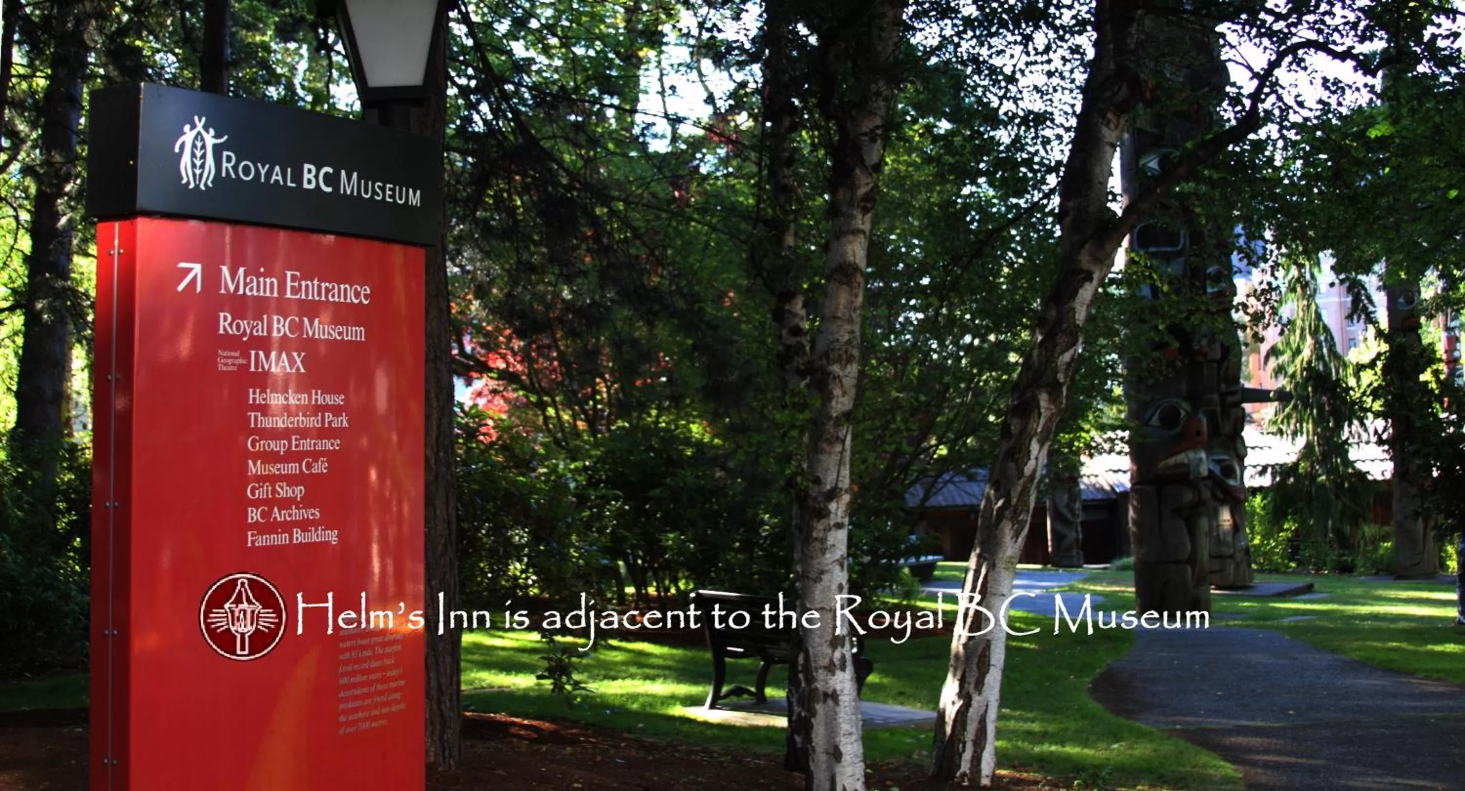 Area and facilities in Helm's Inn