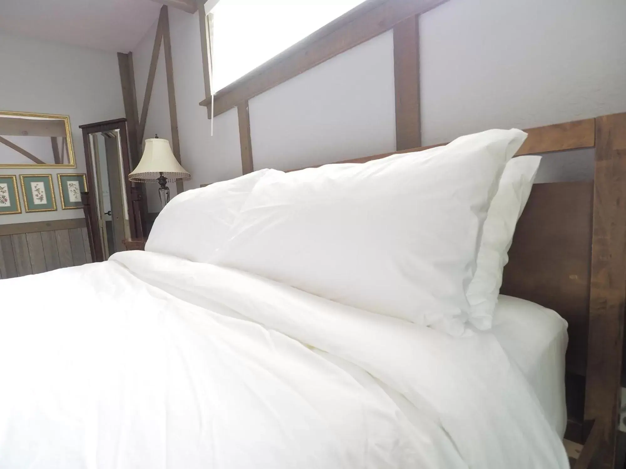 Bed in Mine and Farm, The Inn at Guerneville, CA