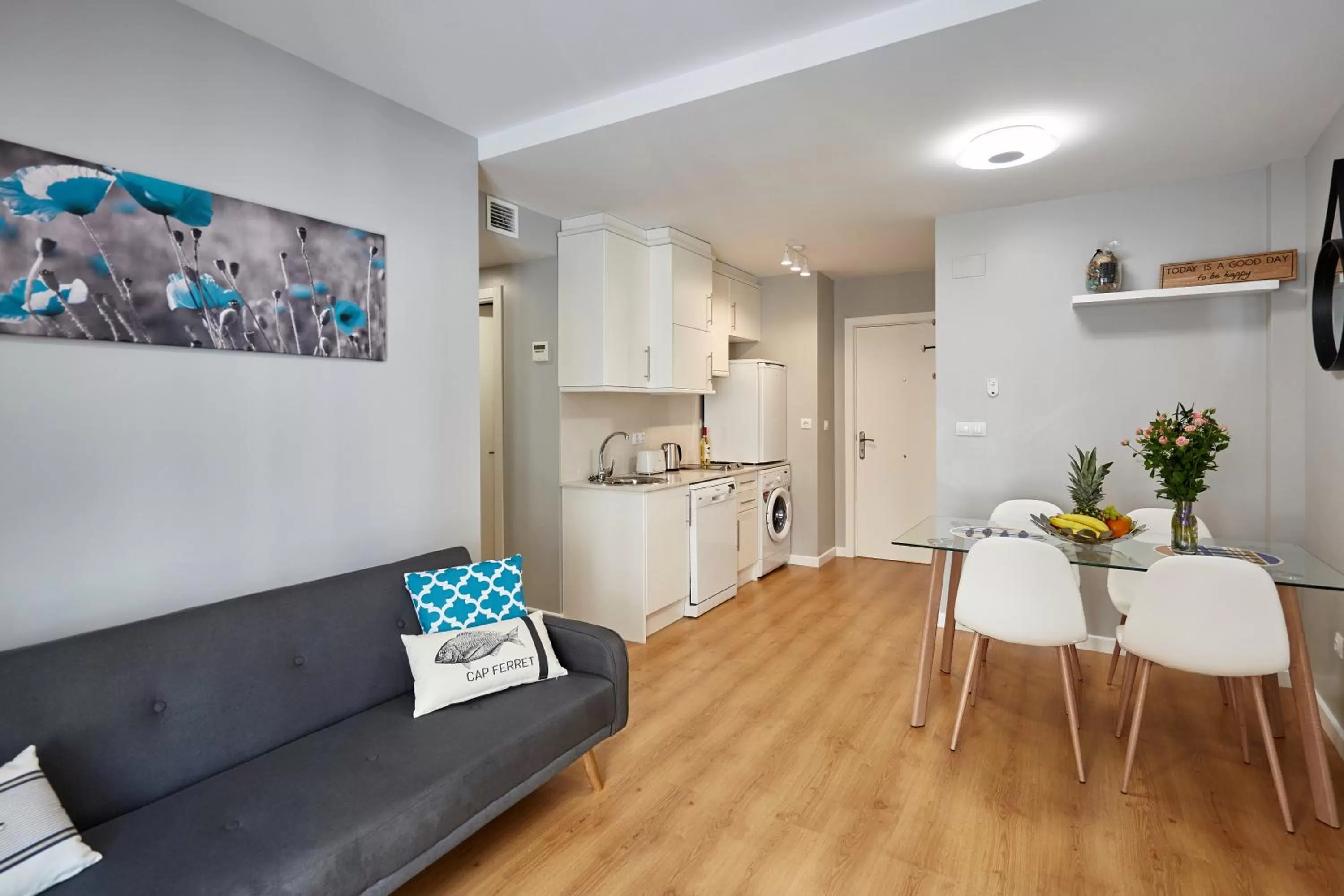 Kitchen or kitchenette in Apart-hotel Happy Life