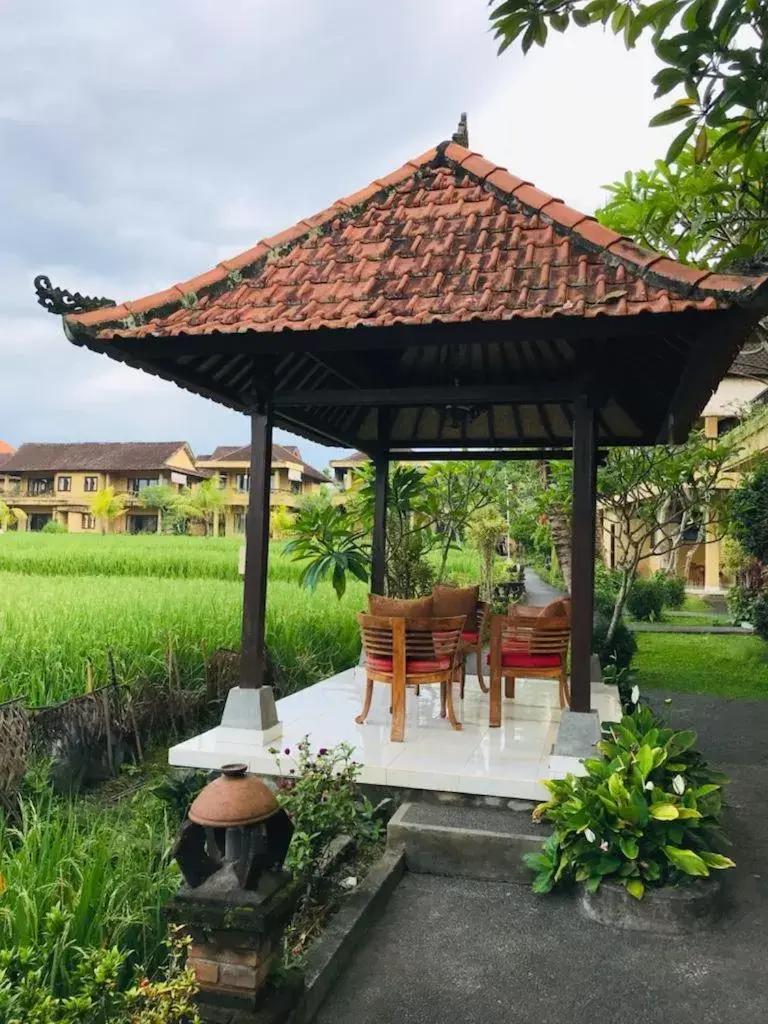 Patio in Sri Aksata Ubud Resort by Adyatma Hospitality