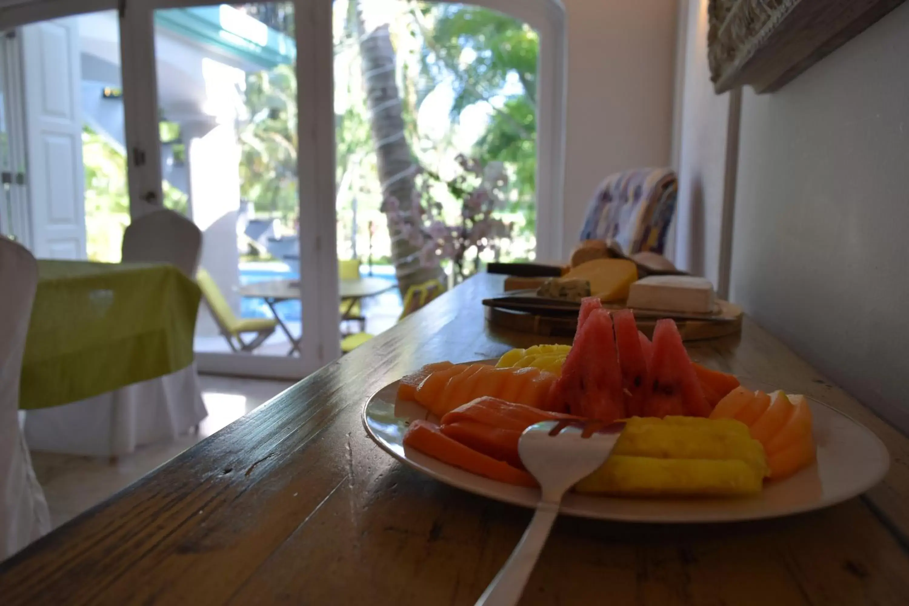 Breakfast in La Villa du Golf à Cancun Hotel Boutique