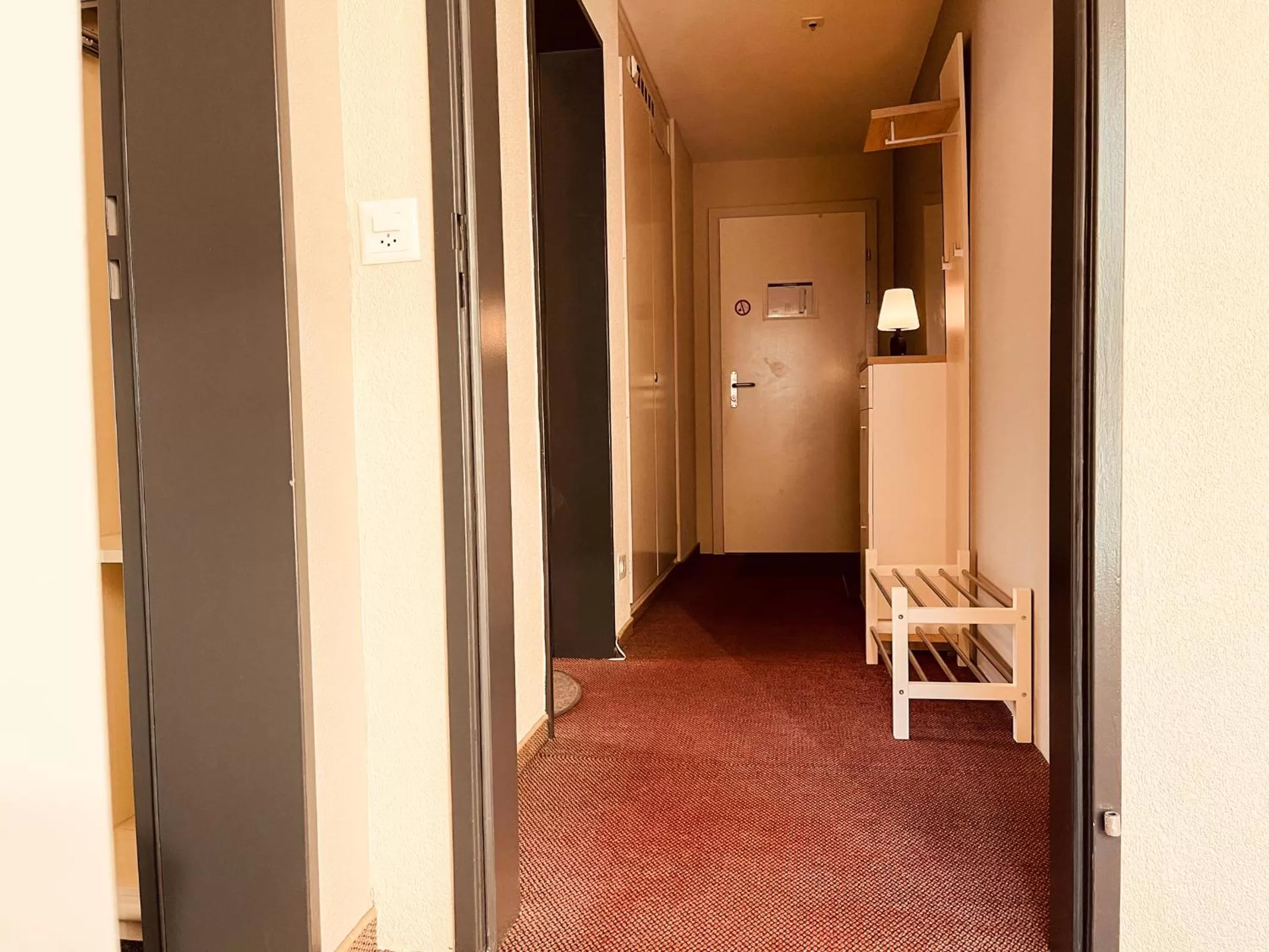 Bedroom in Seehotel Riviera at Lake Lucerne