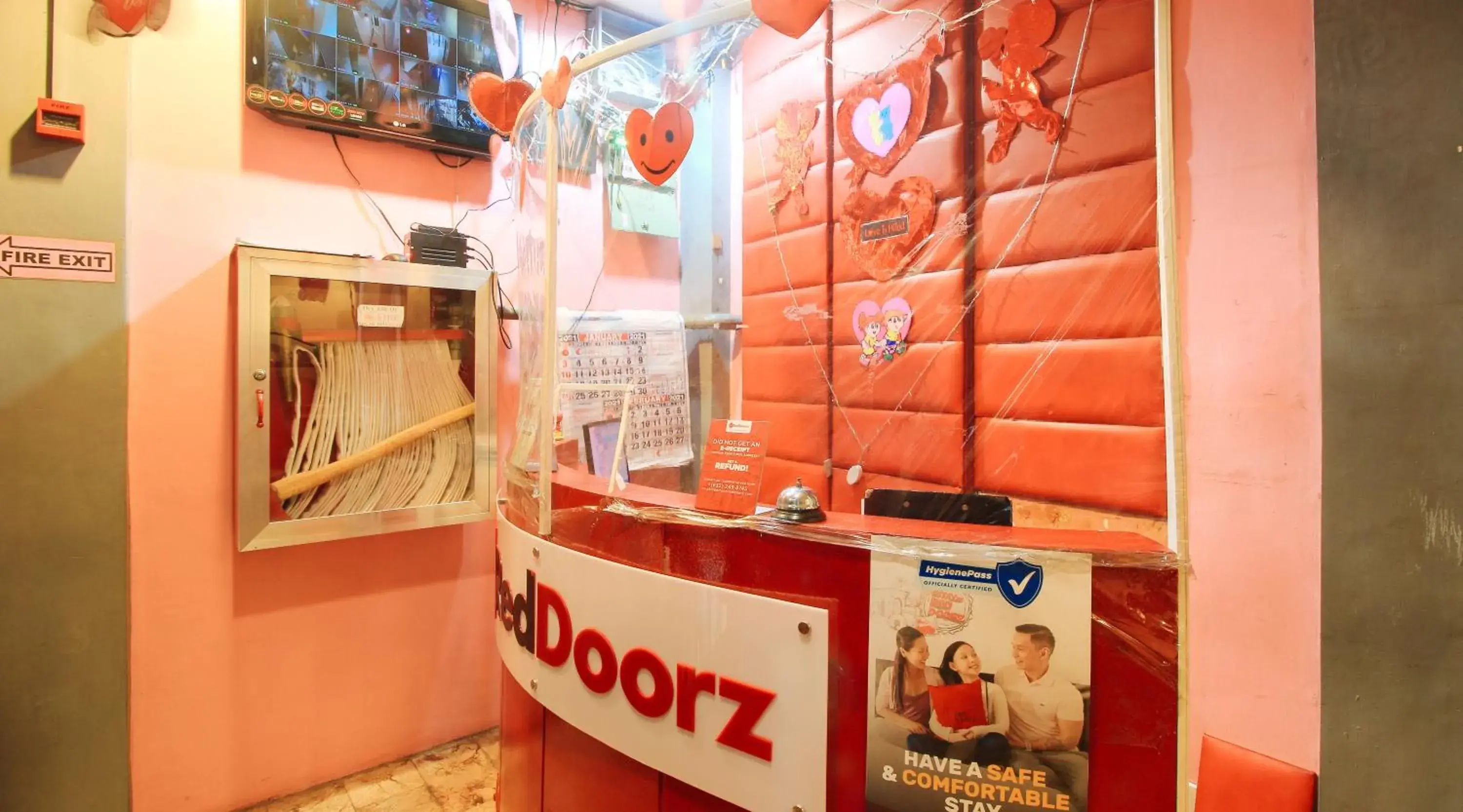 Lobby or reception in RedDoorz @ P Florentino Street Sampaloc Manila