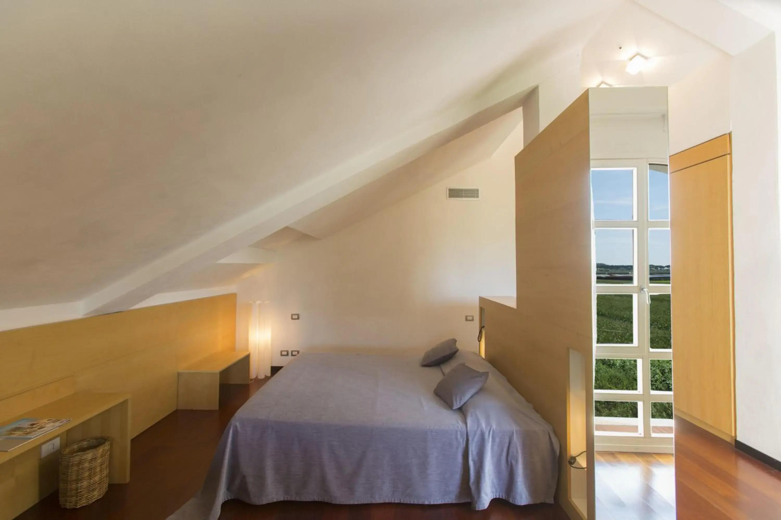 View (from property/room), Bed in Locanda Dell'Angelo