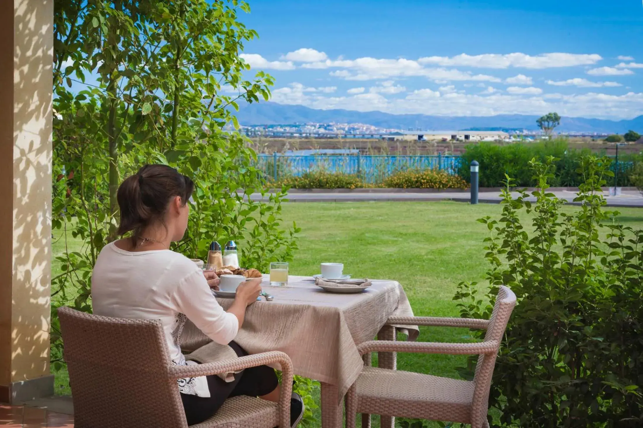 Property building in Hotel Santa Gilla Property building in Hotel Santa Gilla