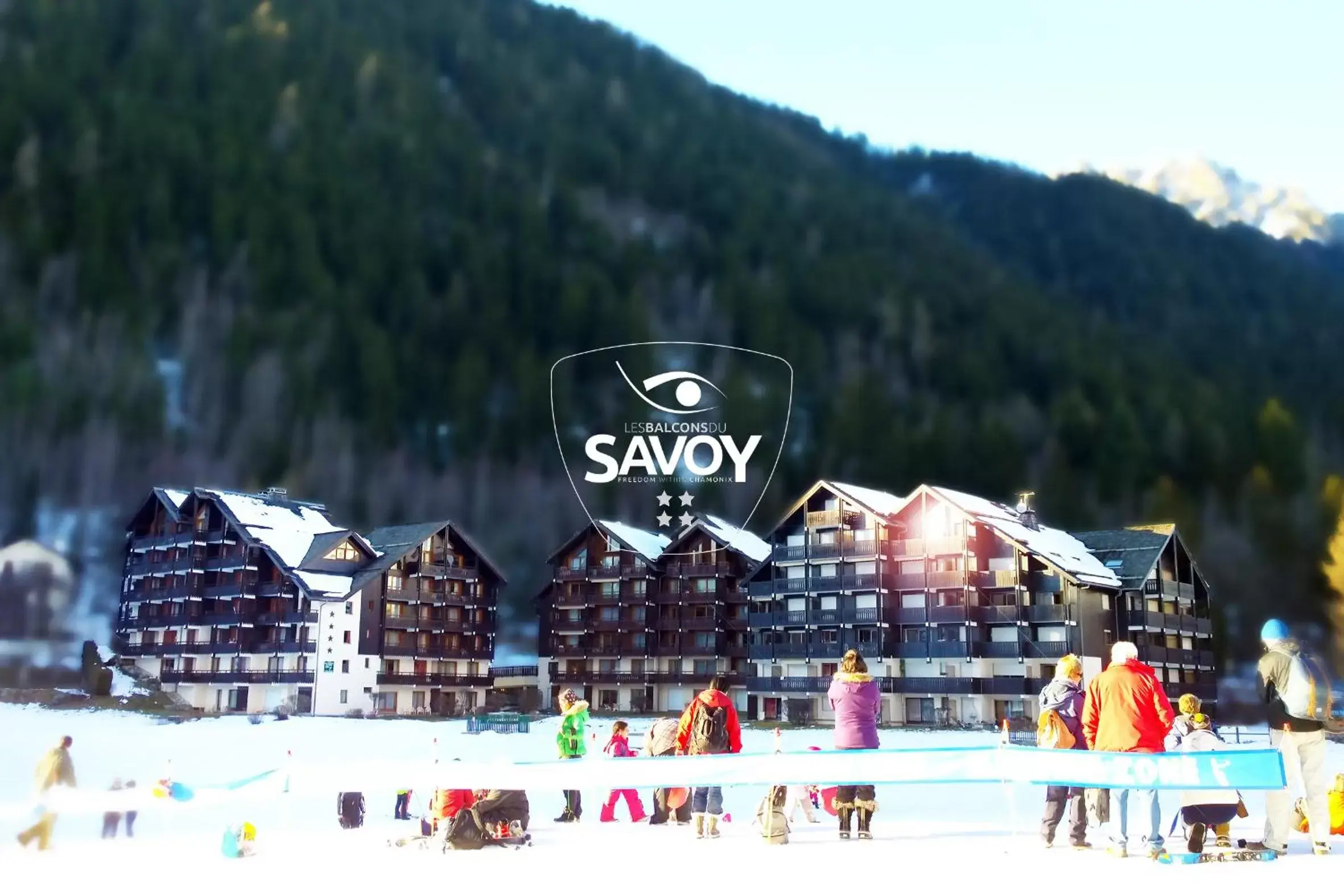 Facade/entrance in Les Balcons du Savoy