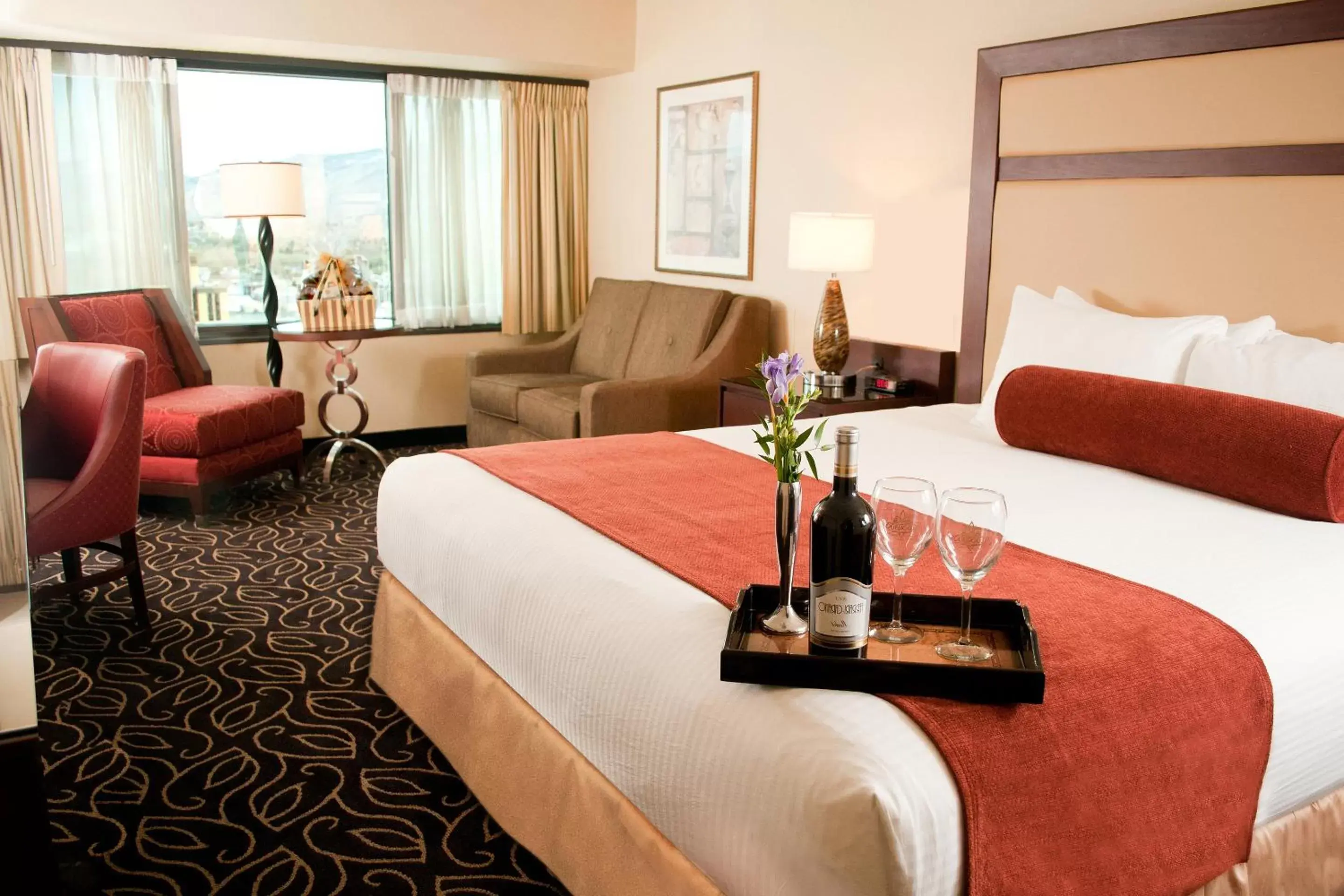 Bed in Eldorado Resort Casino at THE ROW