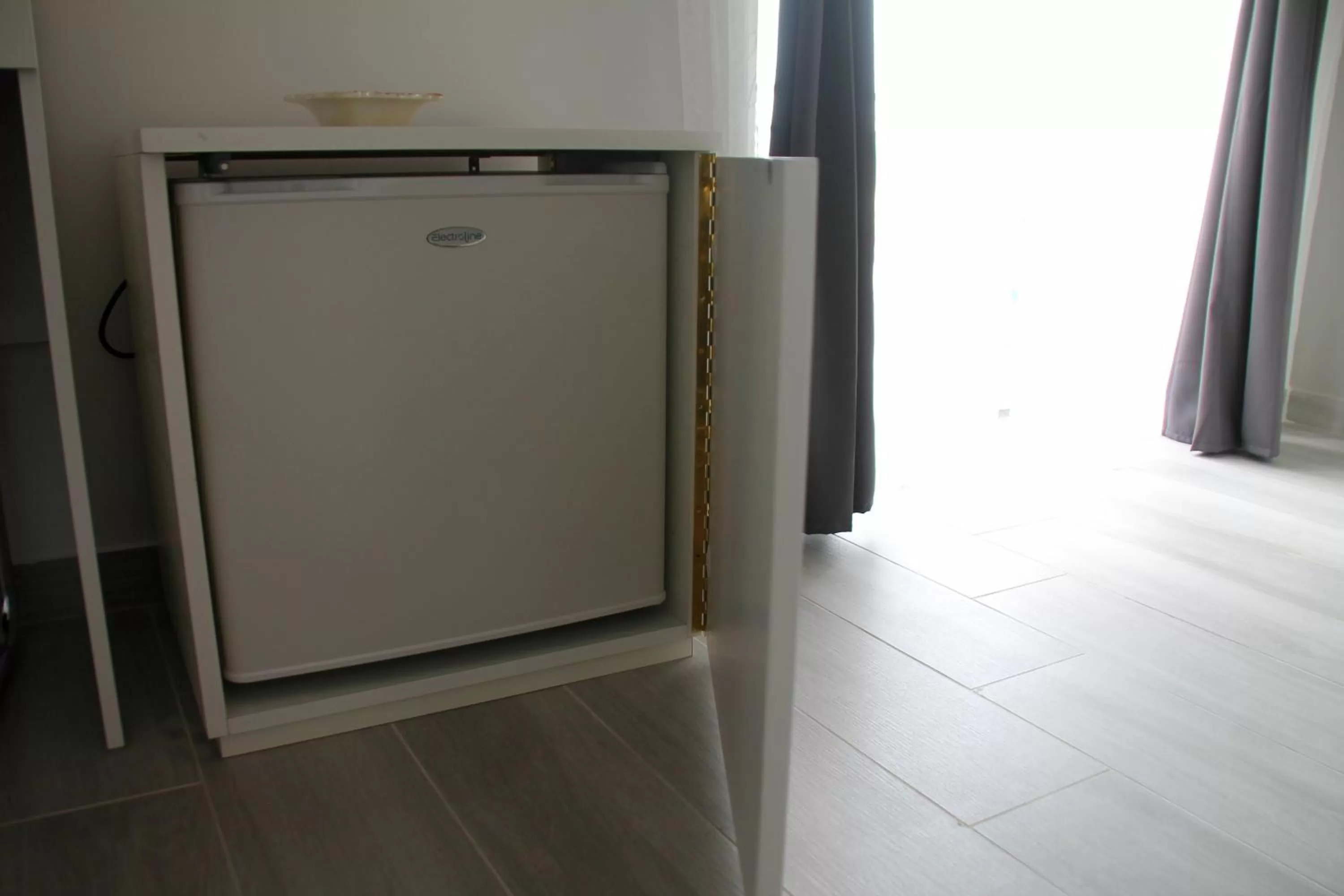 Communal lounge/ TV room, Kitchen/Kitchenette in B&B I Krotoniati