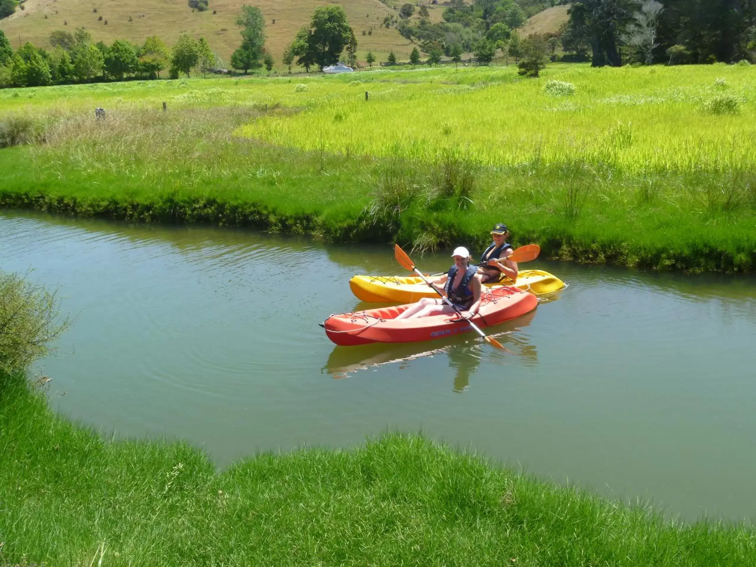 Day, Canoeing in At Parkland Place B&B