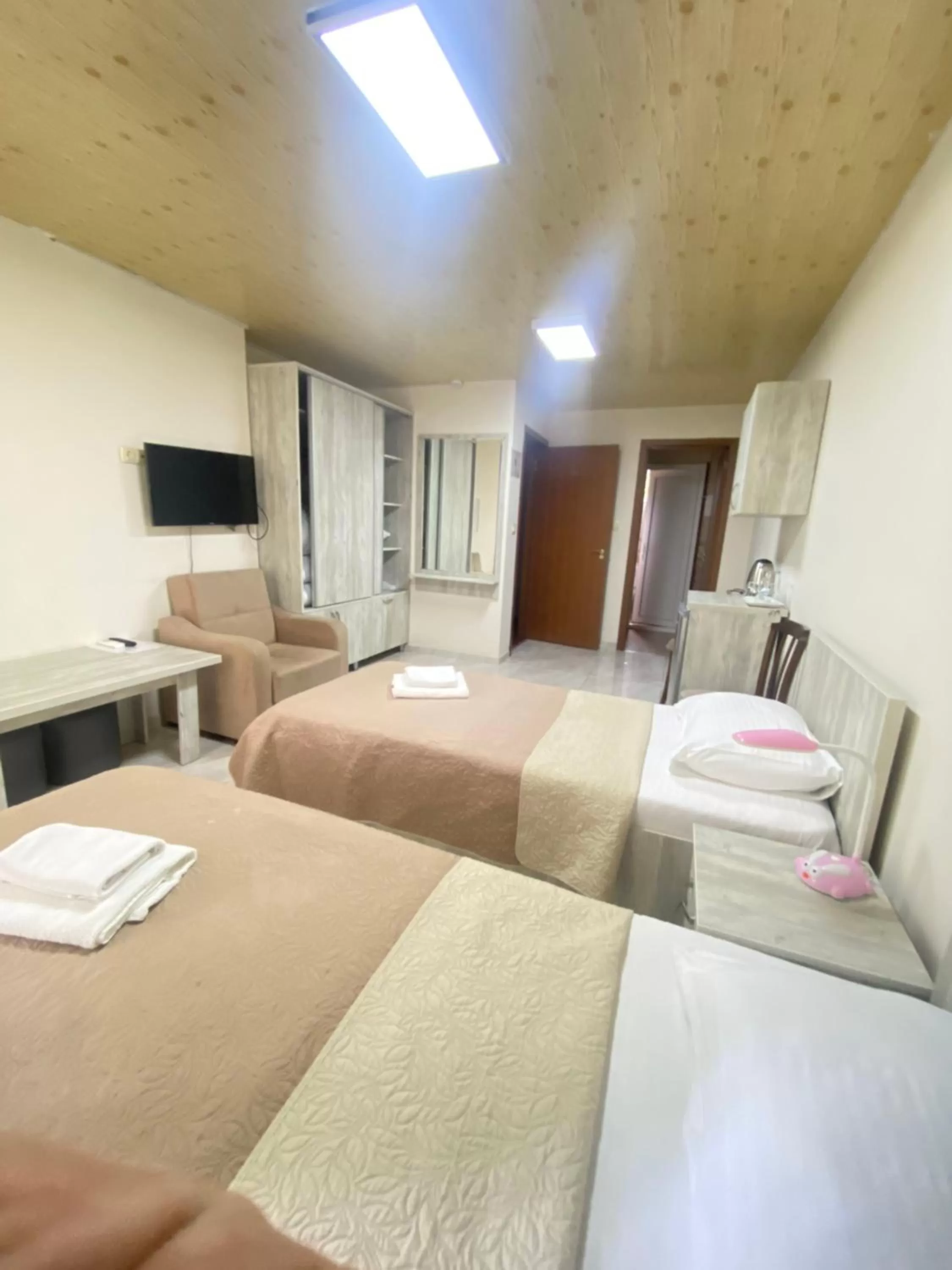 Bed in Hotel Garanti