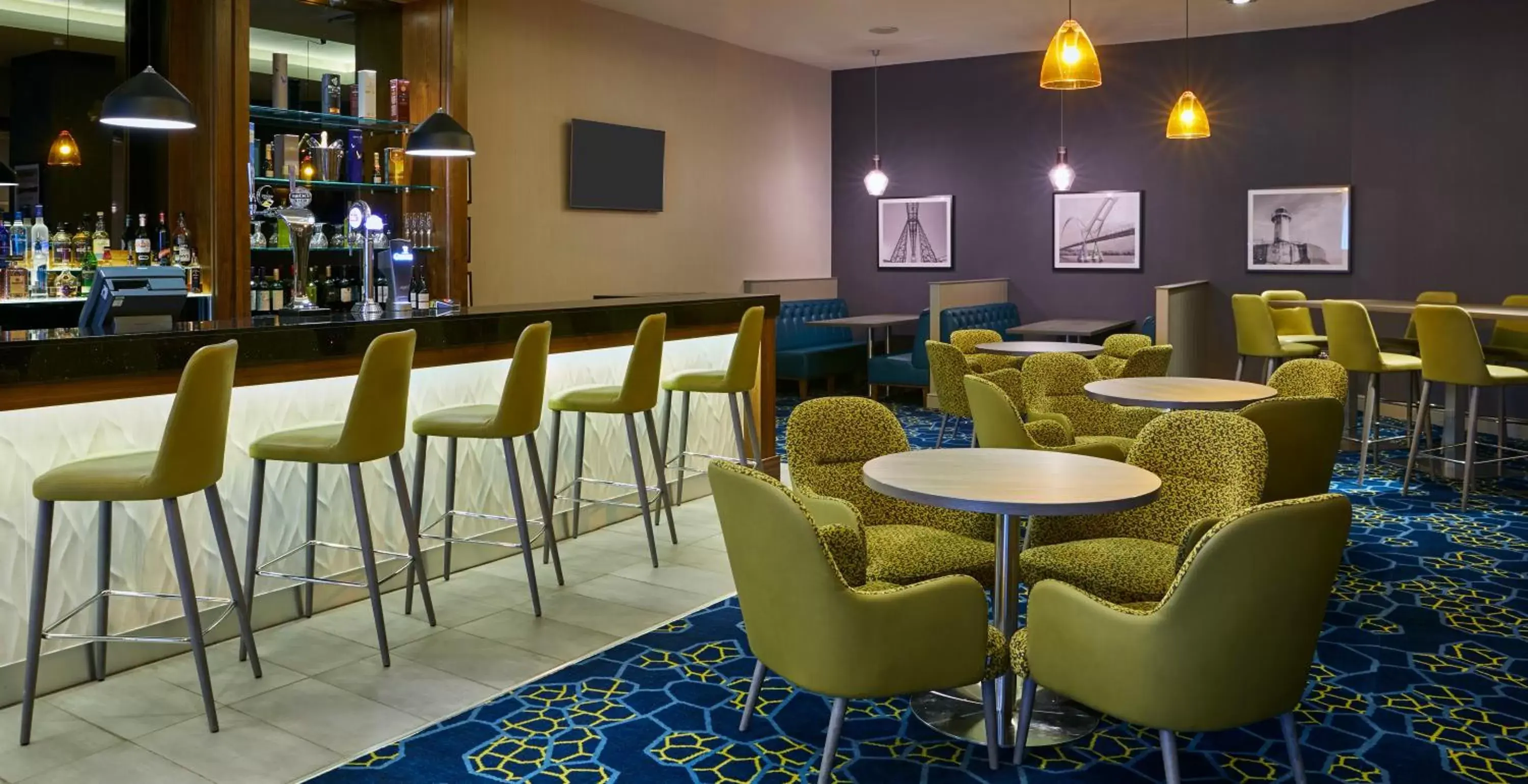 Lounge or bar, Lounge/Bar in Leonardo Hotel Middlesbrough - formerly Jurys Inn
