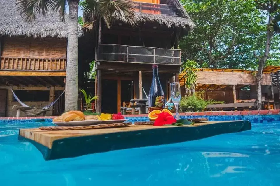 Swimming Pool in Cabarete Maravilla Eco Lodge Boutique Beach Surf & Kite