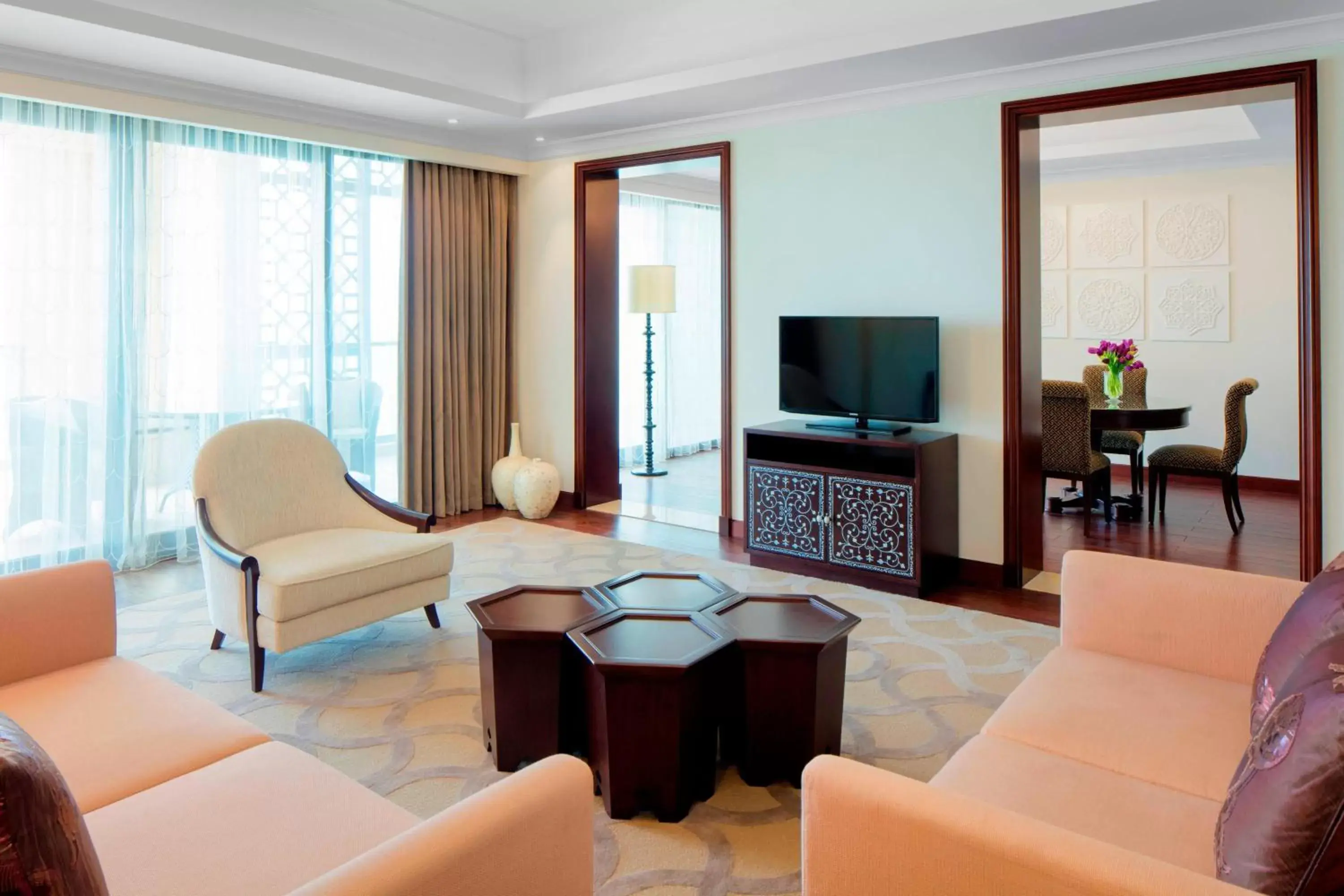 Living room, Seating Area in Ajman Saray, a Luxury Collection Resort, Ajman