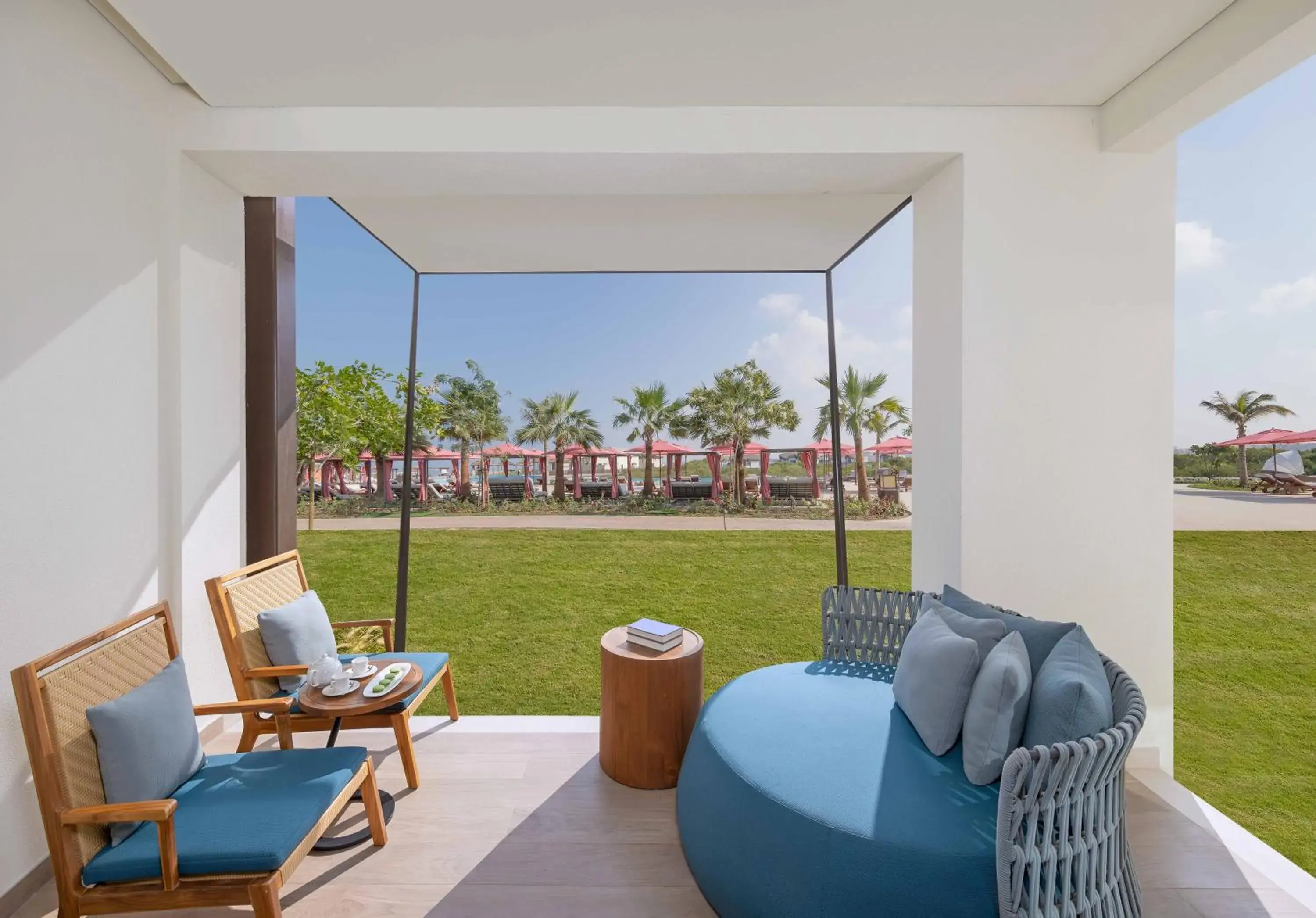 Balcony/Terrace, Seating Area in Anantara Mina Al Arab Ras Al Khaimah Resort