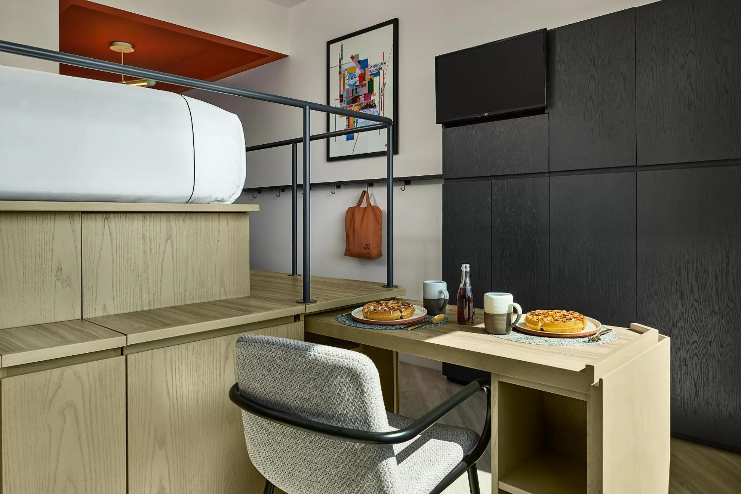 Bedroom in Catbird Hotel