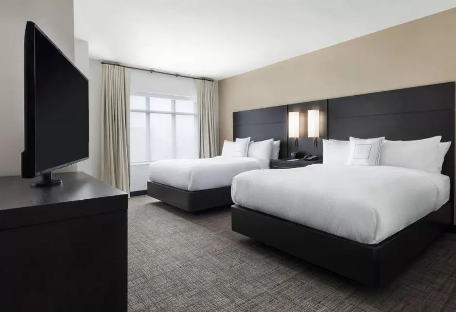 Bed in Residence Inn by Marriott New Haven Hamden