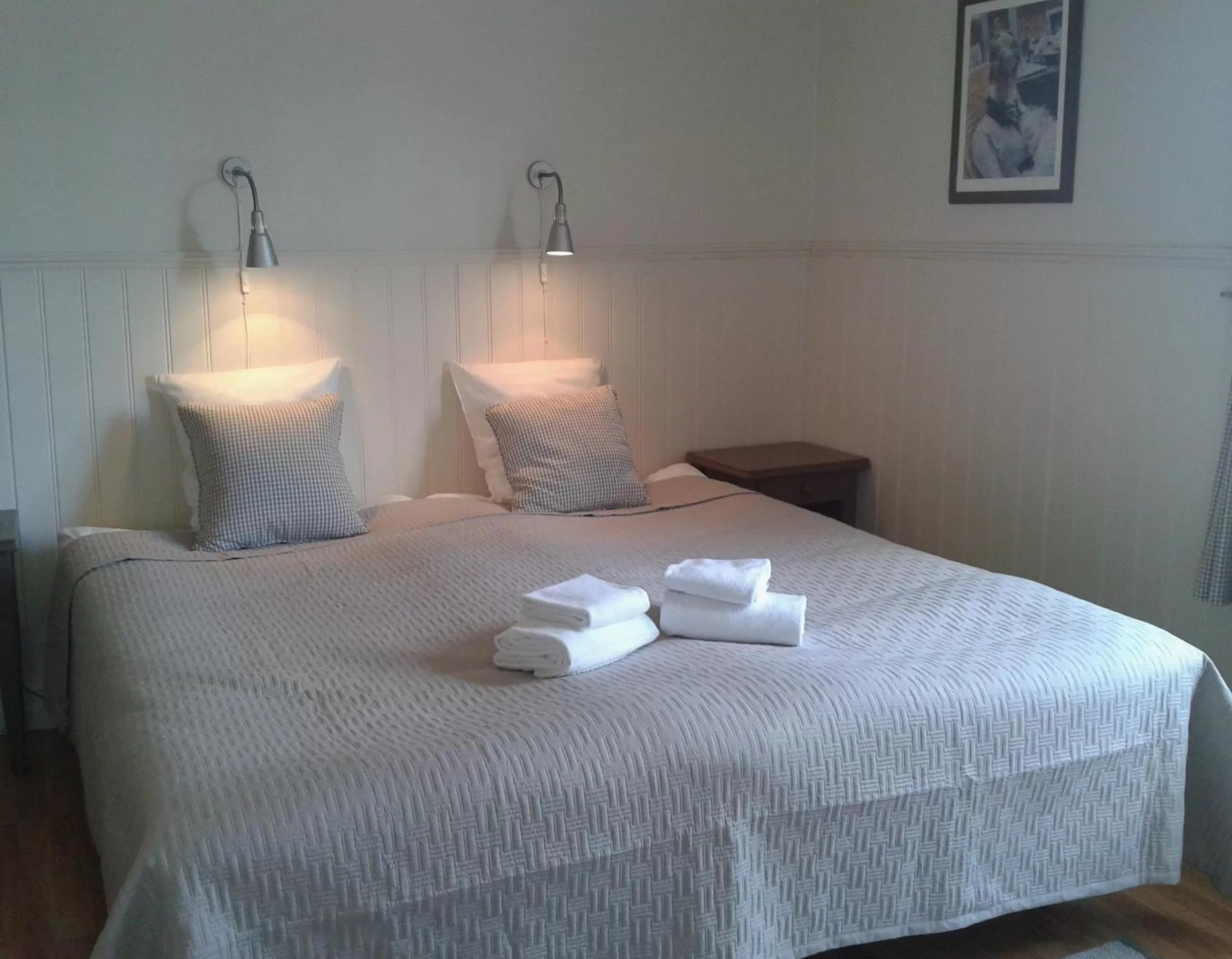 Bed in Värdshuset Lugnet