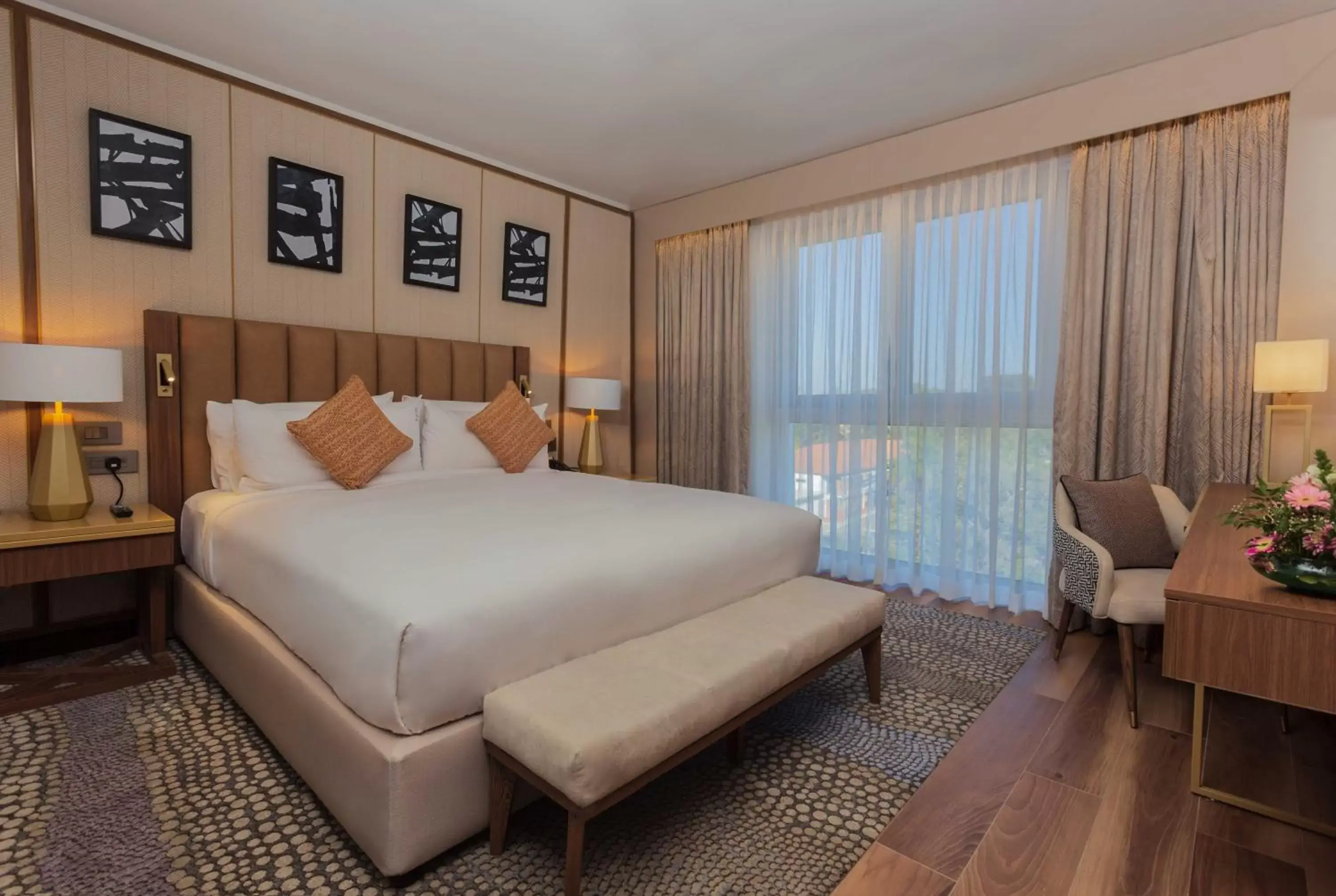 Bedroom, Bed in InterContinental Lusaka, an IHG Hotel