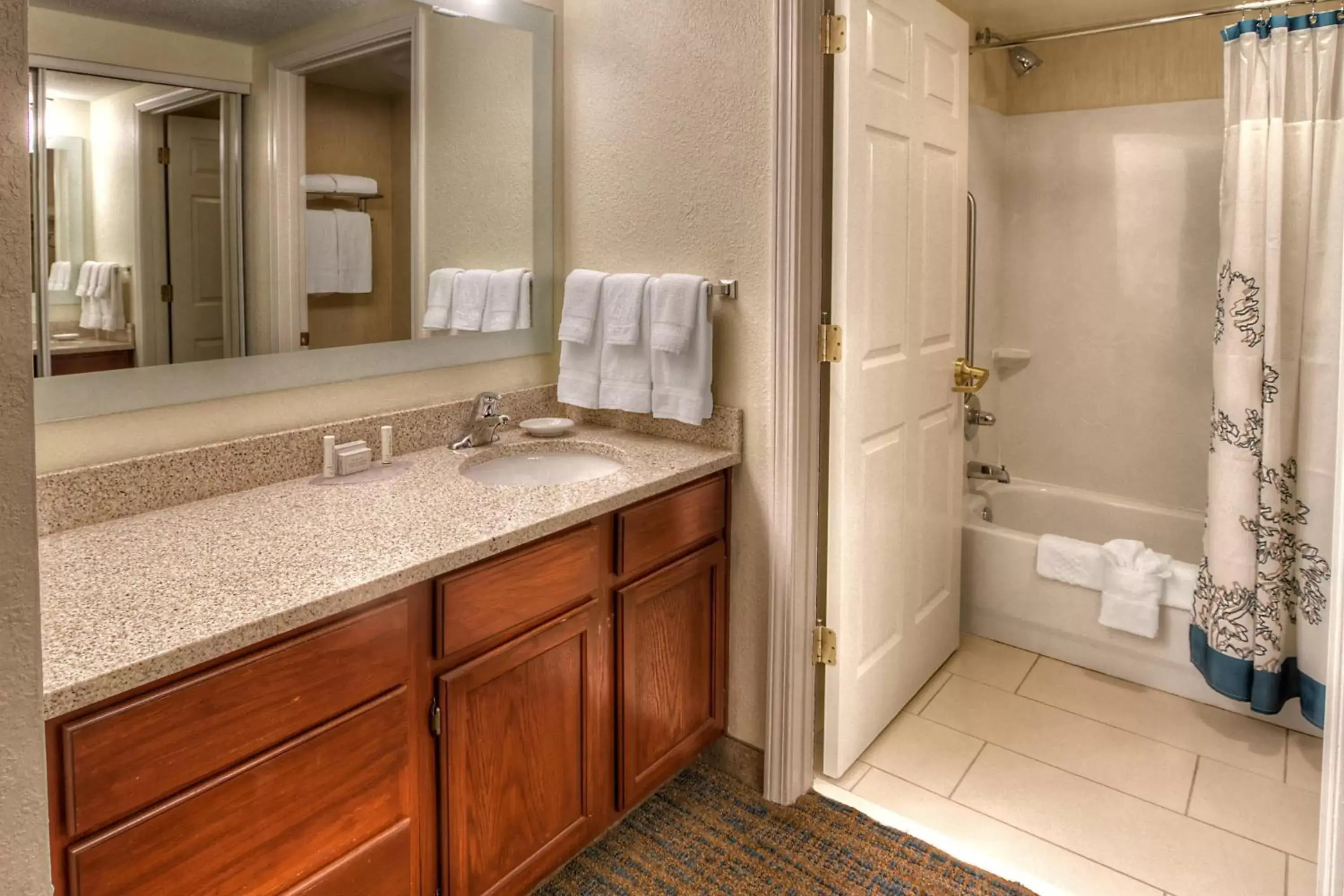 Bathroom in Residence Inn Memphis Germantown