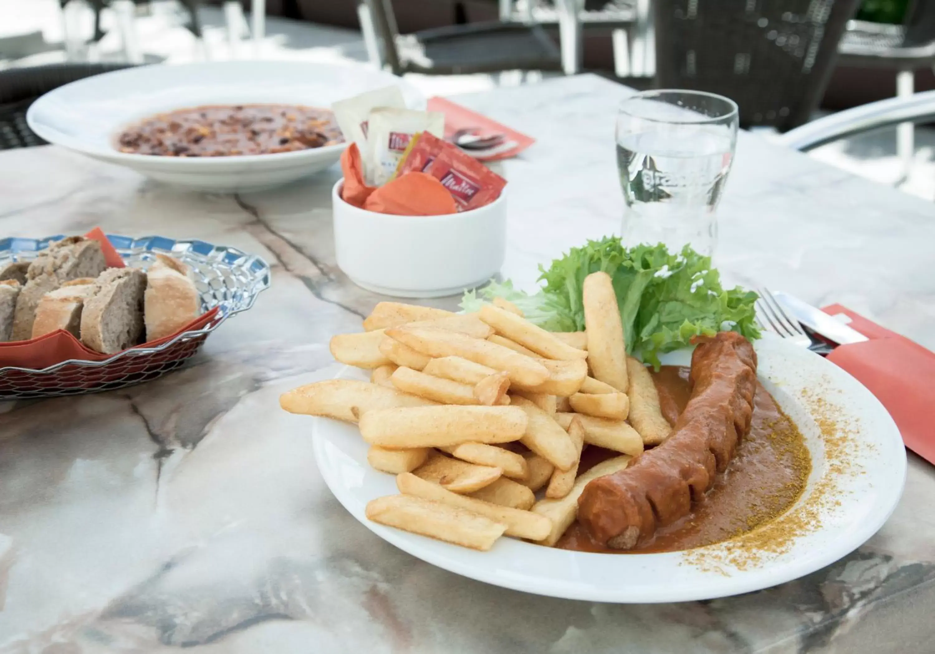 Food close-up in IBB Hotel Berlin-Airport