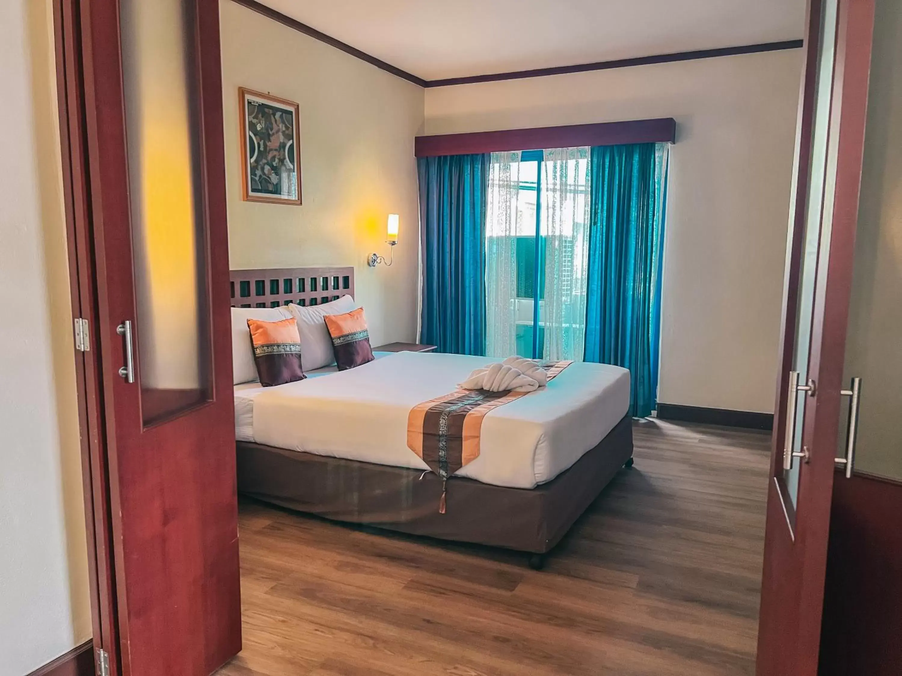 Bed in Neo Hatyai Hotel