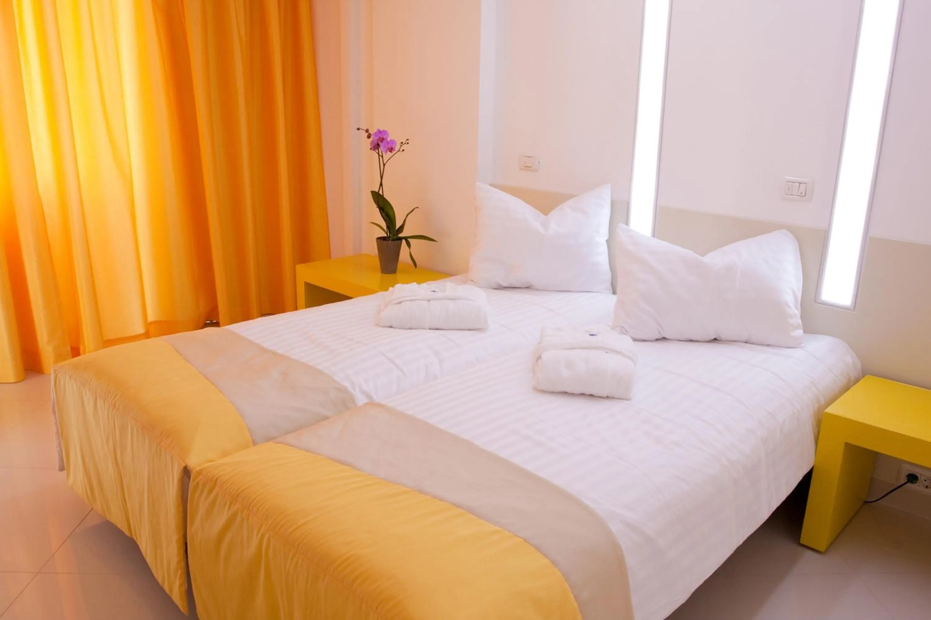 Bed in Christina Hotel