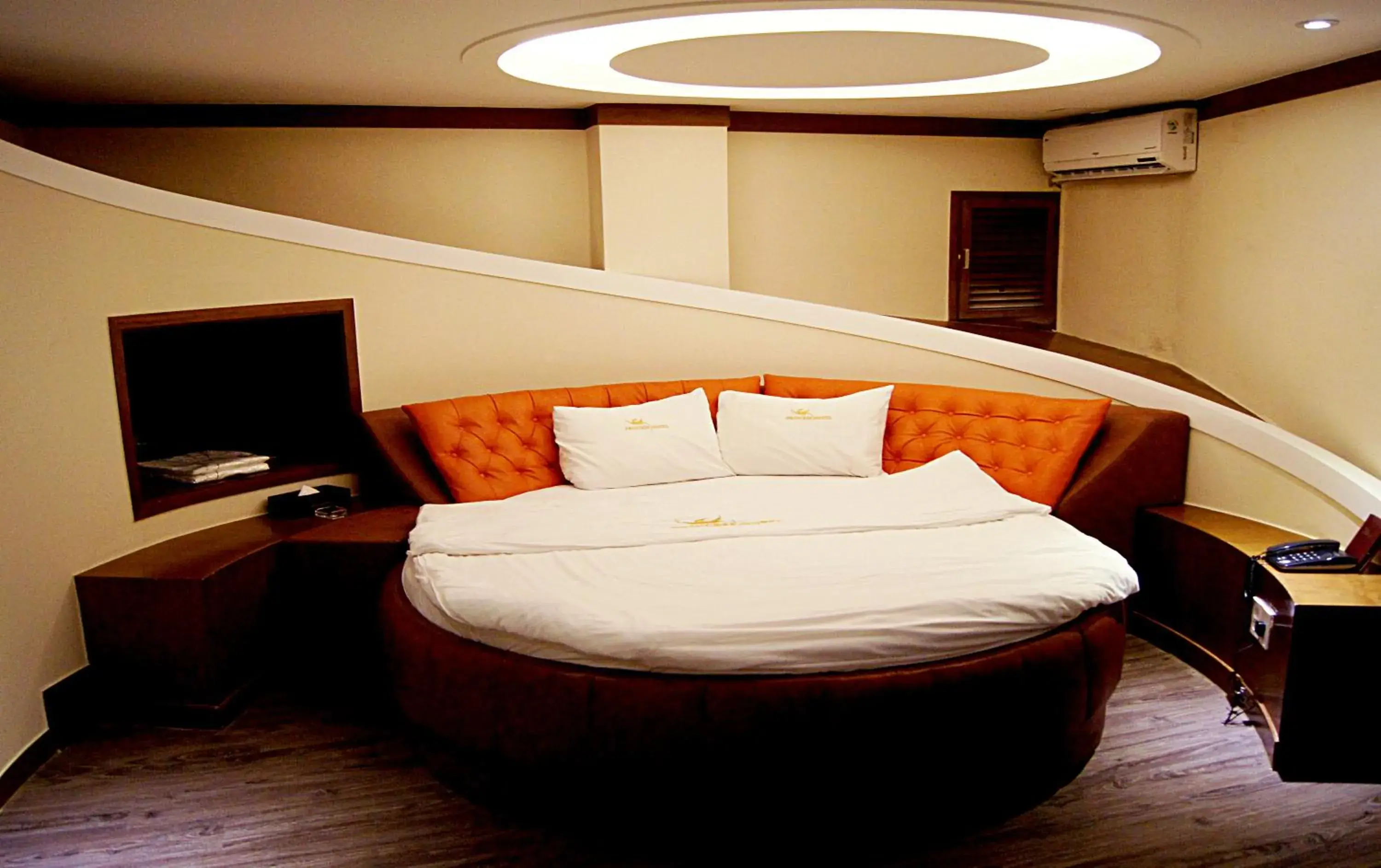 Bed in Princess Hotel