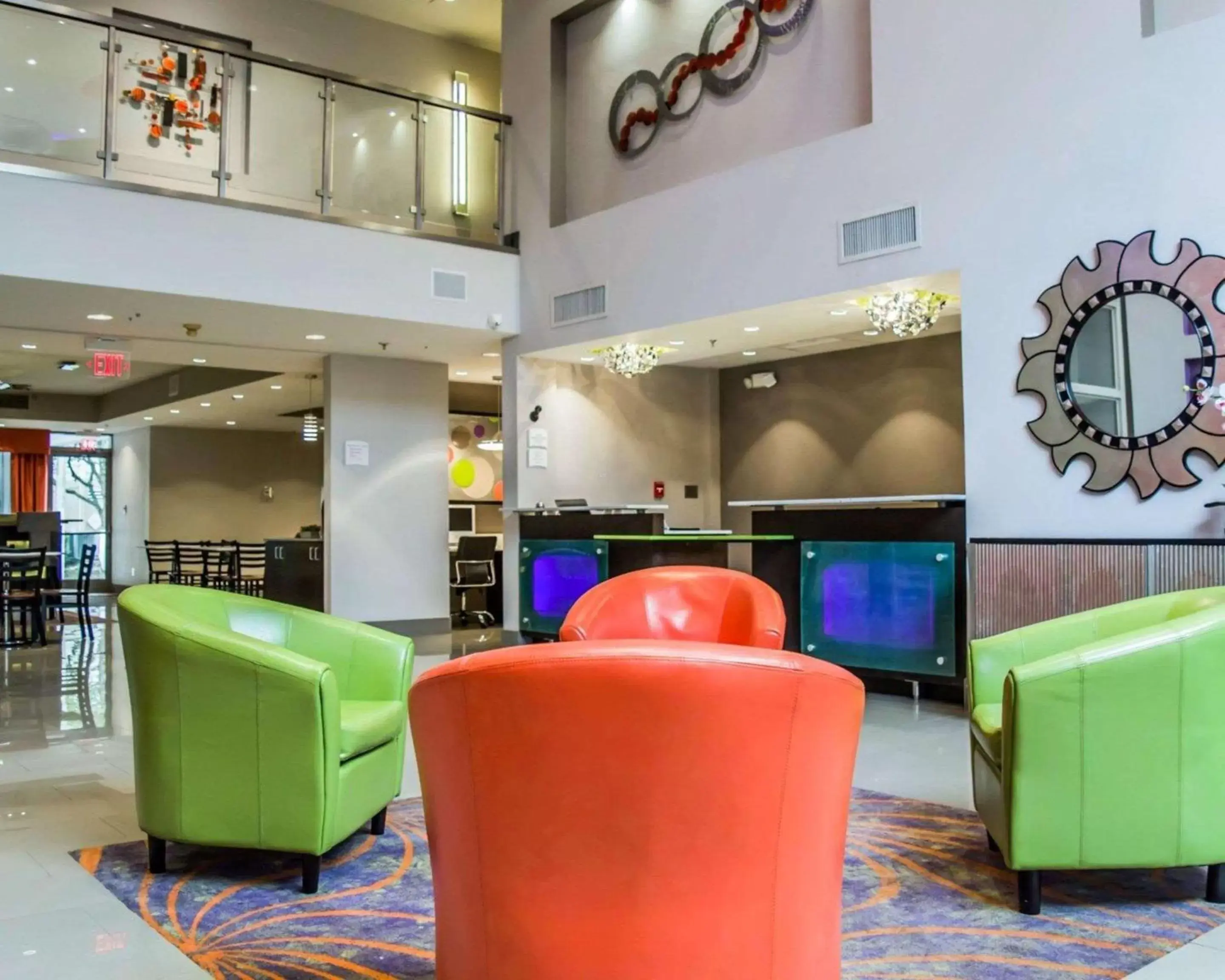 Lobby or reception, Lobby/Reception in Quality Suites Fort Myers Airport I-75