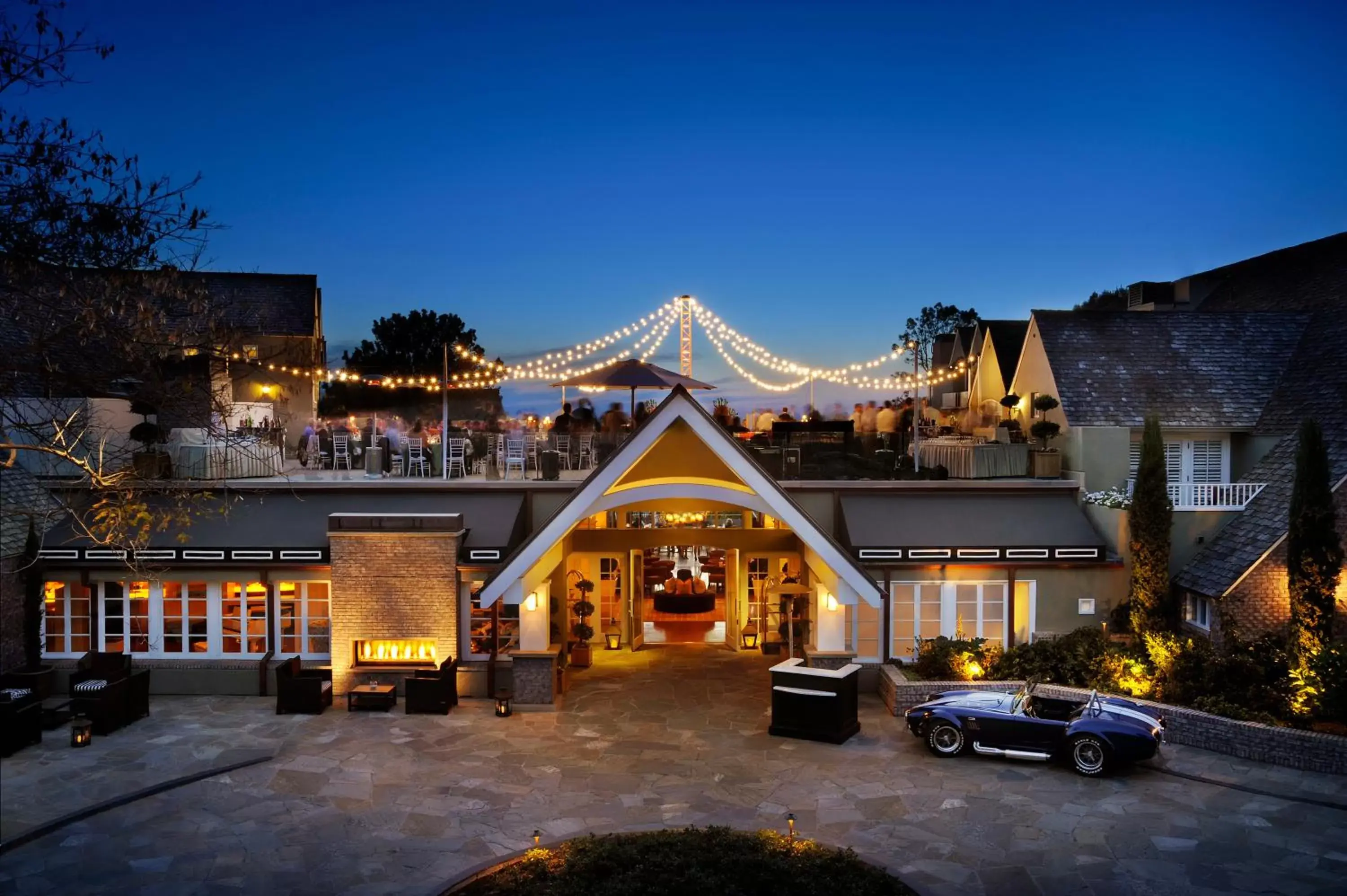 Bird's eye view, Property Building in L'Auberge Del Mar Resort and Spa