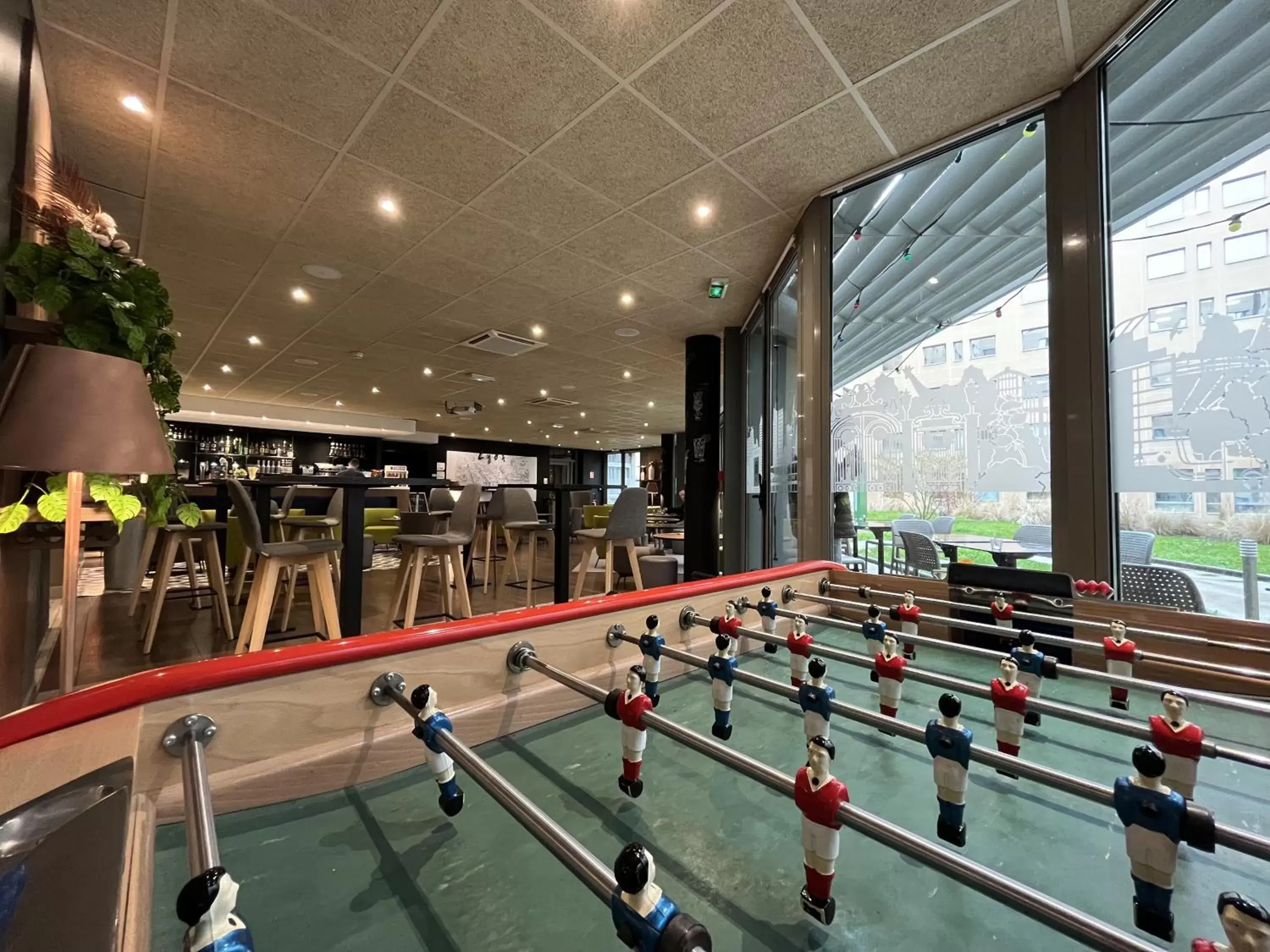Lounge or bar, Fitness Center/Facilities in Campanile Lyon Centre Part-Dieu