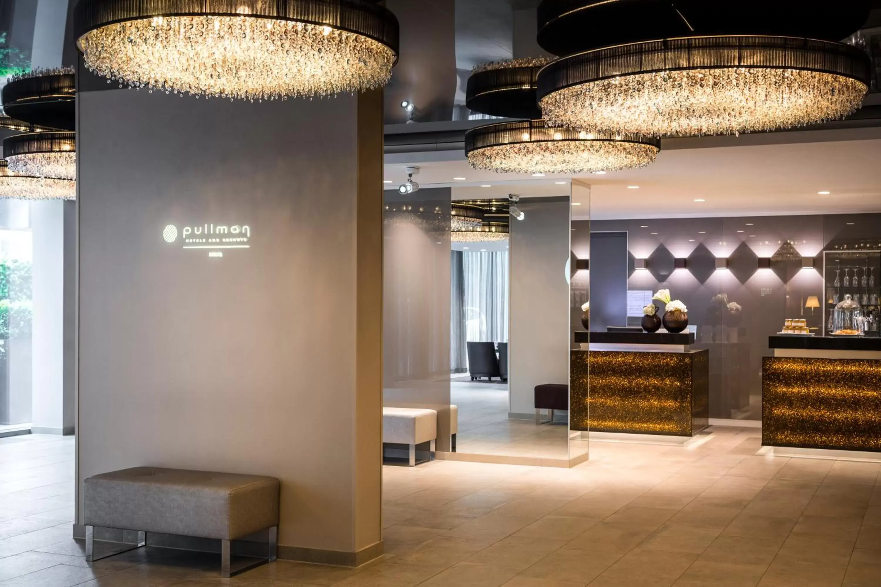 Lobby or reception in Pullman Munich Lobby or reception in Pullman Munich