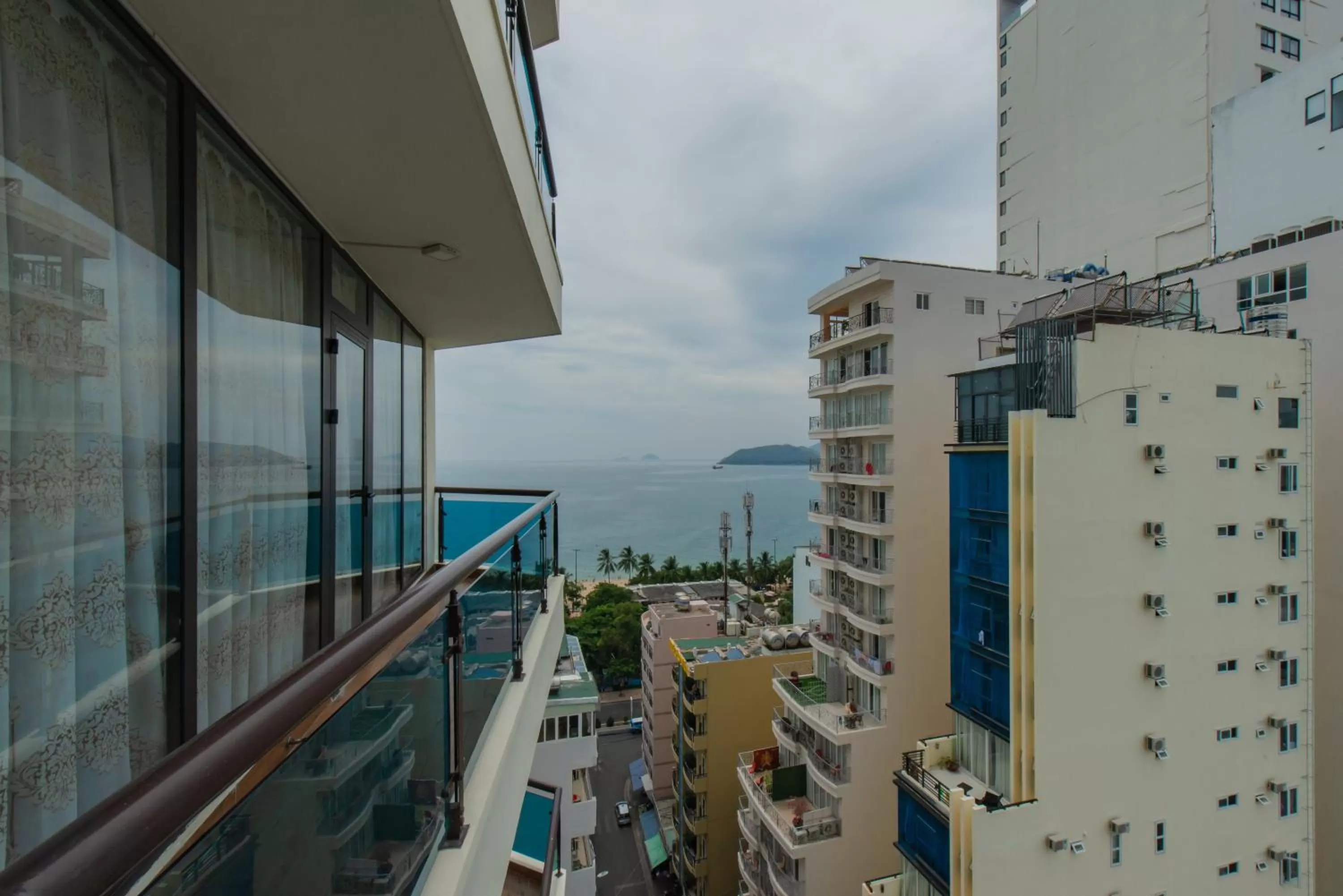 Balcony/Terrace in Red Sun Nha Trang Hotel
