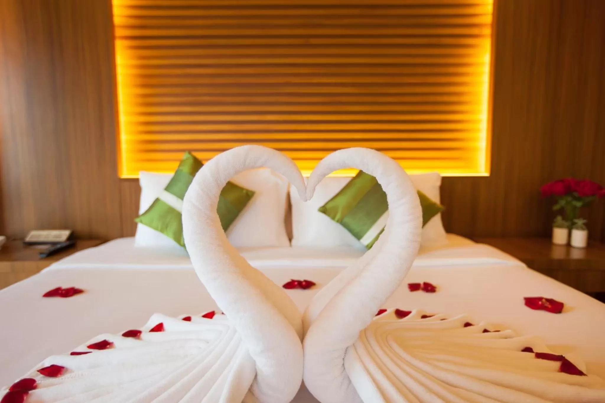 Bed in Chiangmai Grandview Hotel & Convention Center