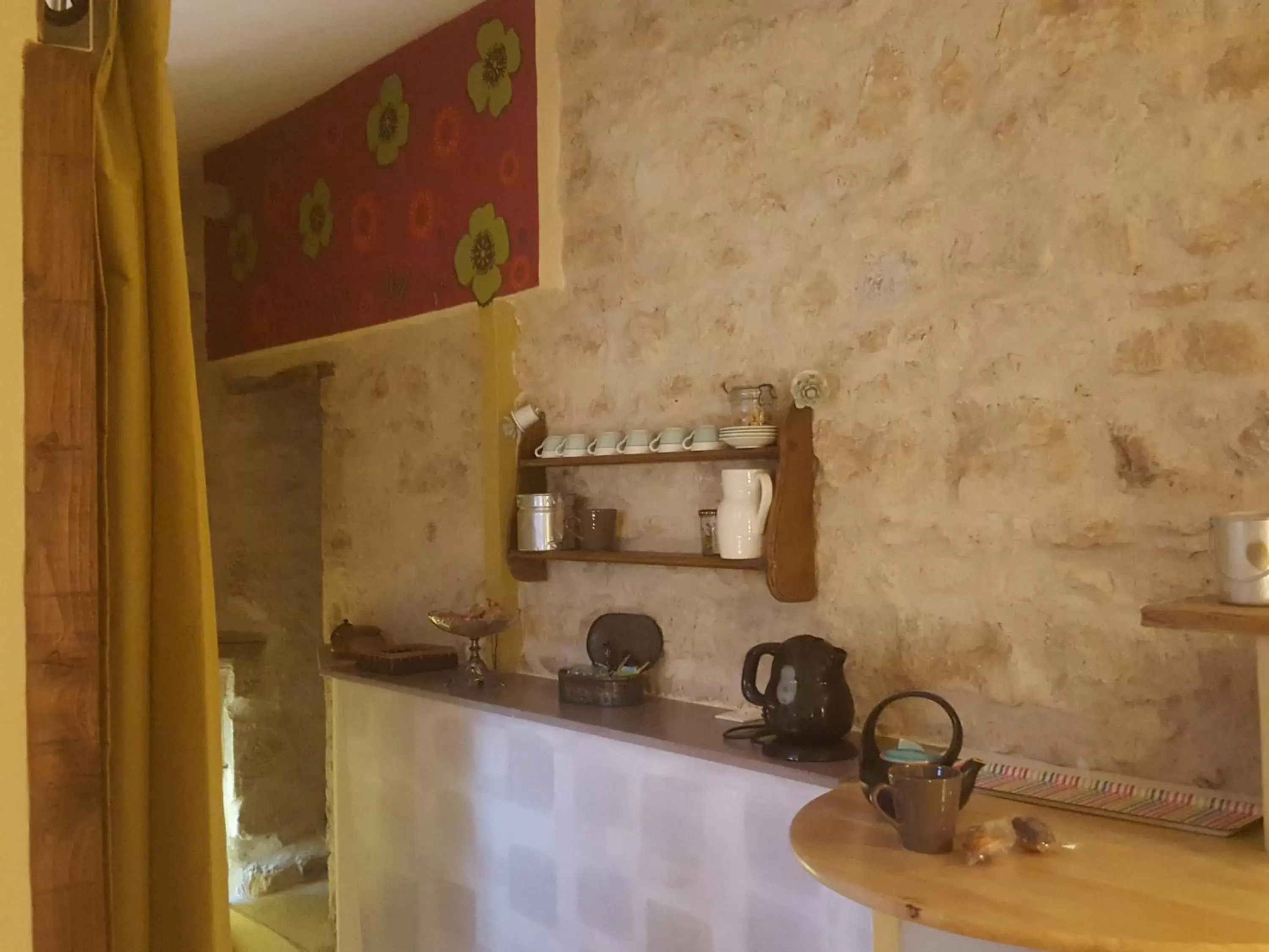 Coffee/tea facilities, Kitchen/Kitchenette in Chambre d'hôtes