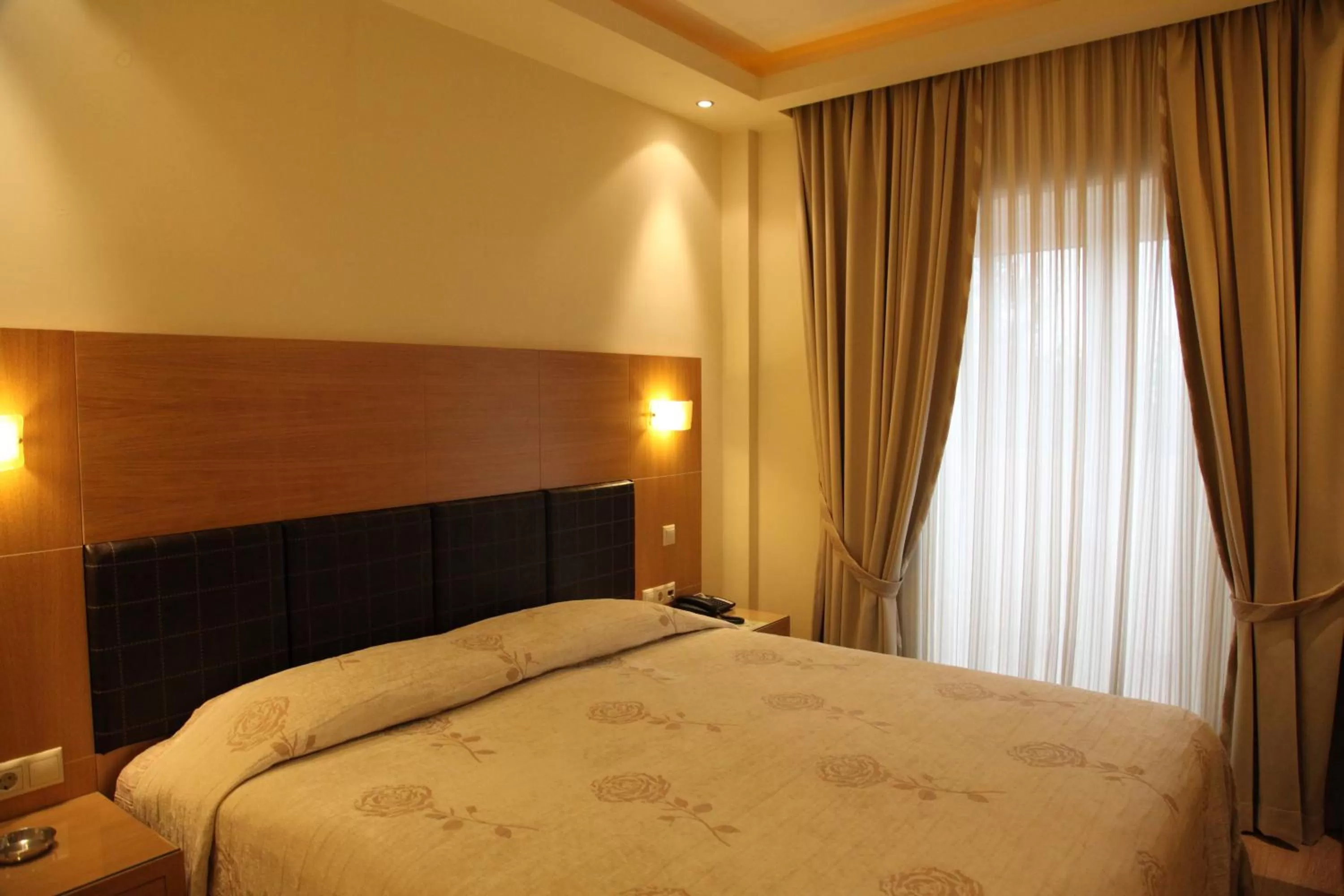 Bed in Pantelidis Hotel & Spa