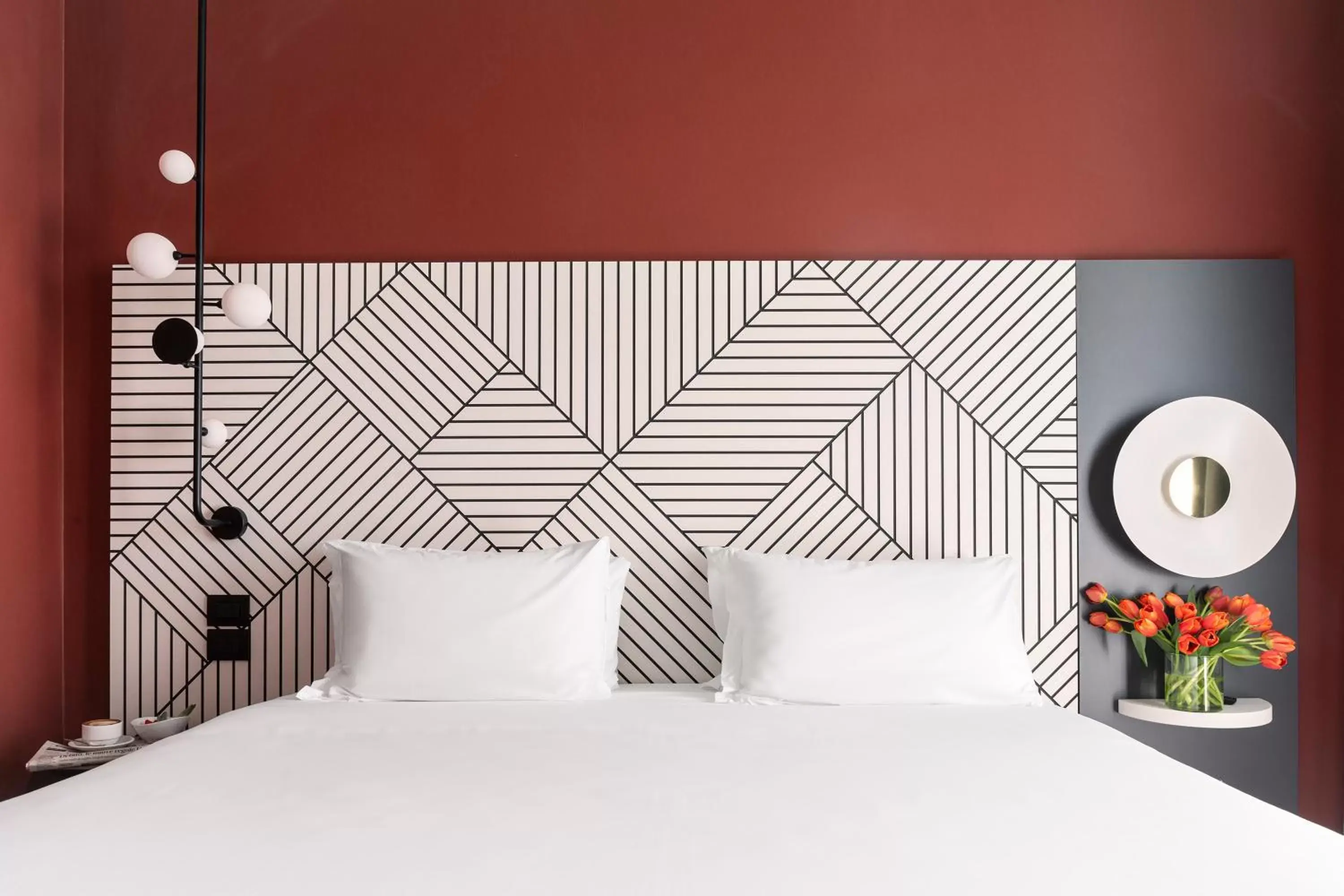 Bedroom, Bed in Quark Hotel Milano