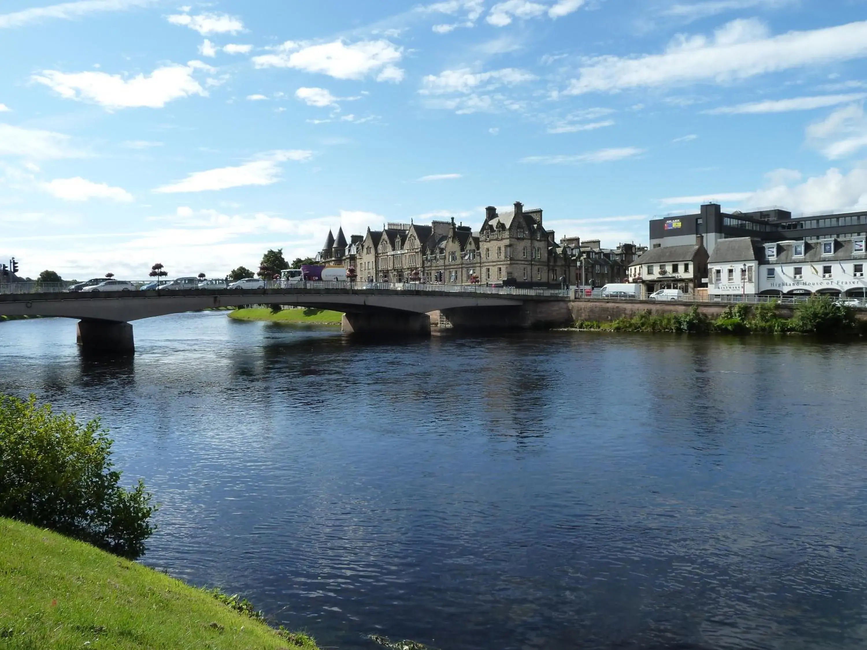 Nearby landmark in Inverness Youth Hostel