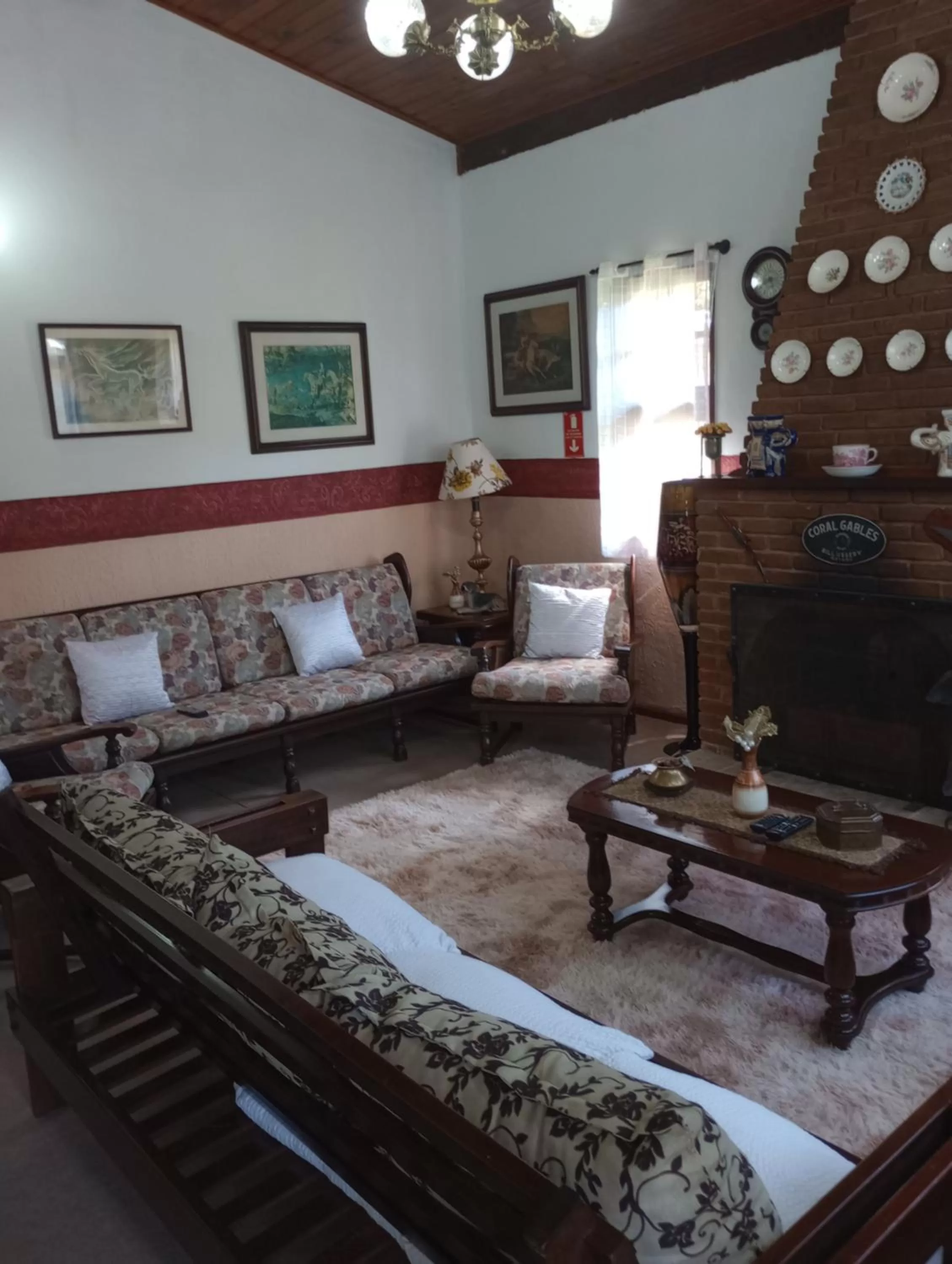 Seating Area in Rancho da Raposa