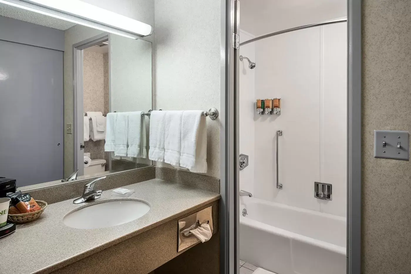 Bathroom in Westmark Anchorage Hotel
