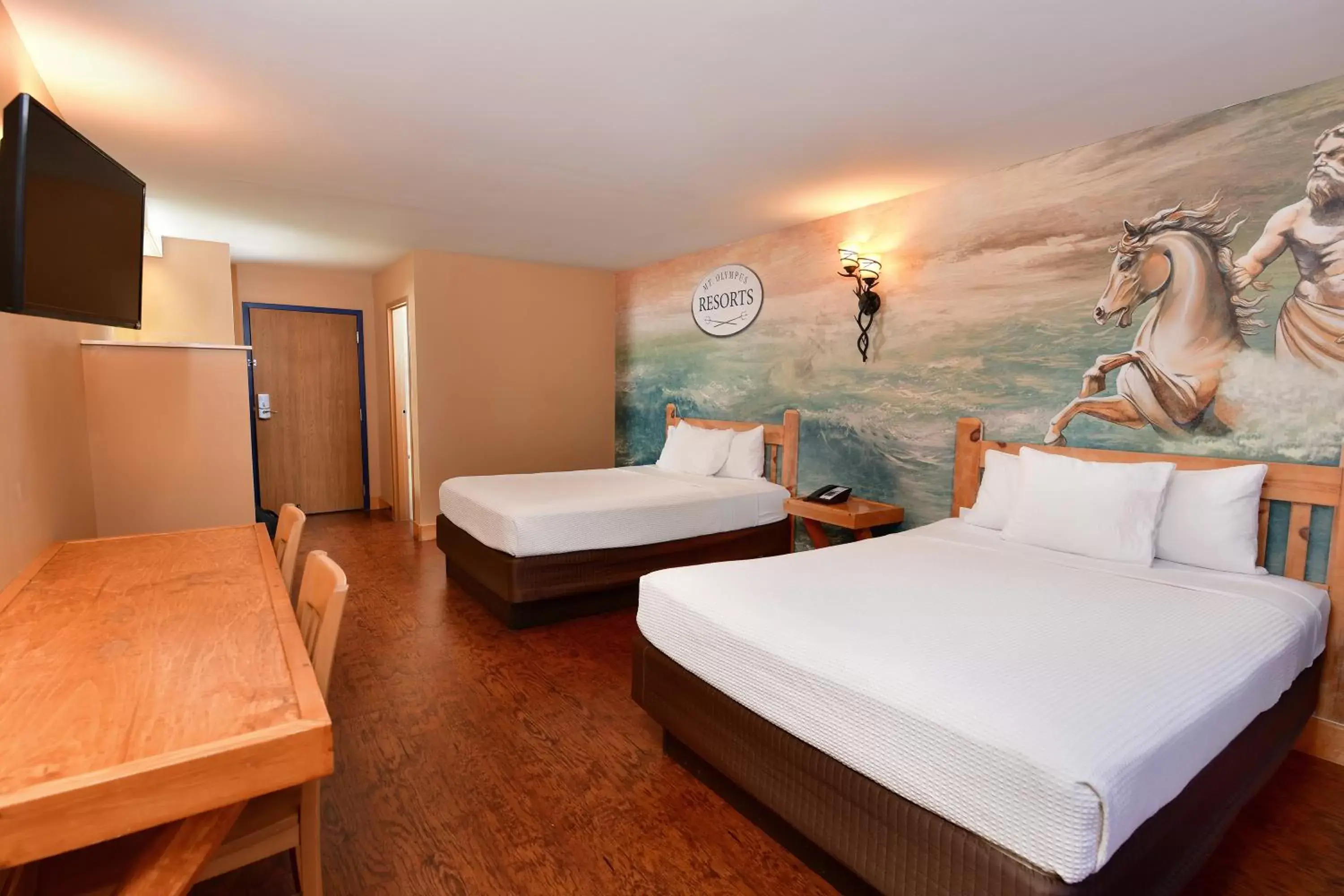 Photo of the whole room, Bed in MT. OLYMPUS WATER PARK AND THEME PARK RESORT