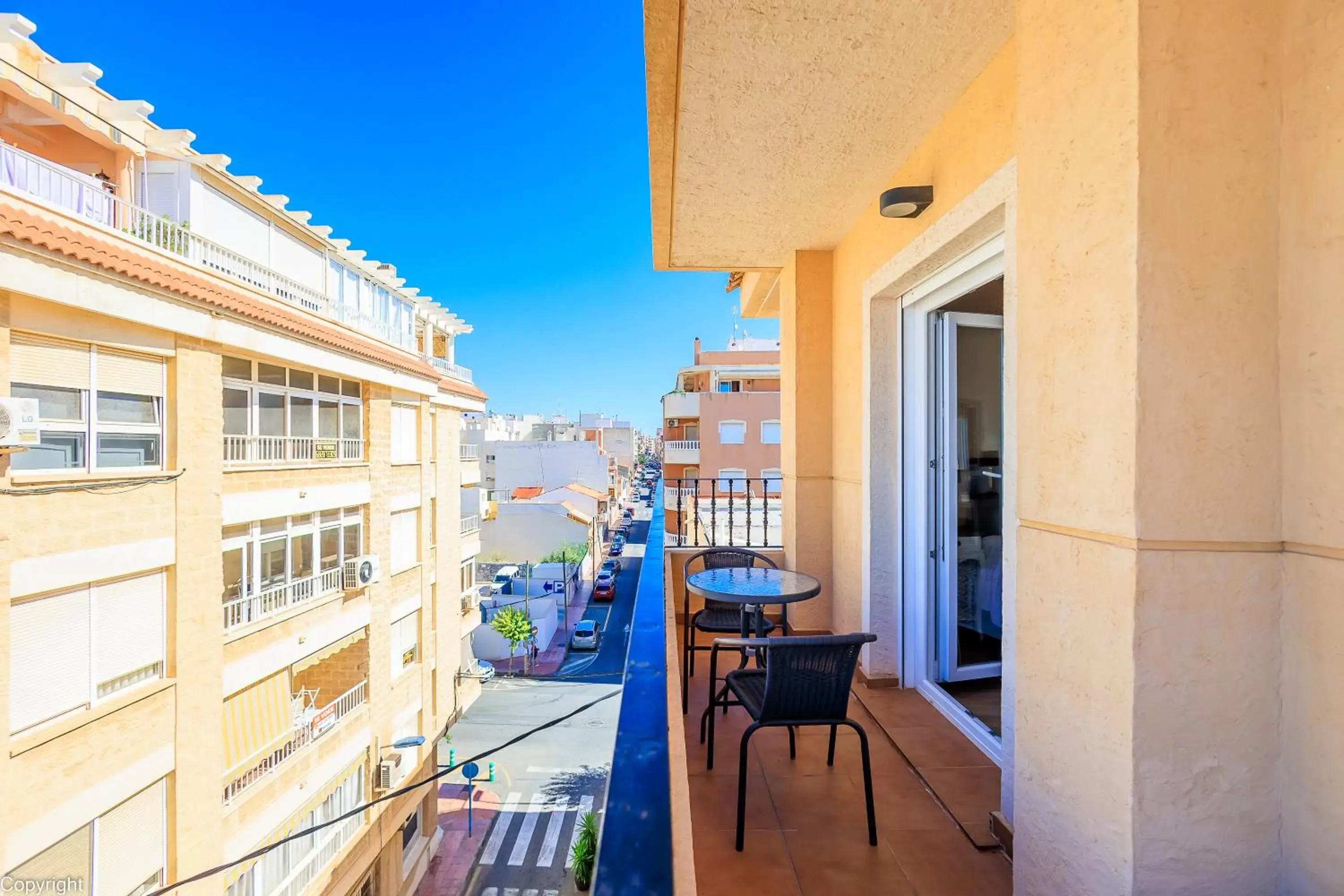 Balcony/Terrace in Hotel Madrid