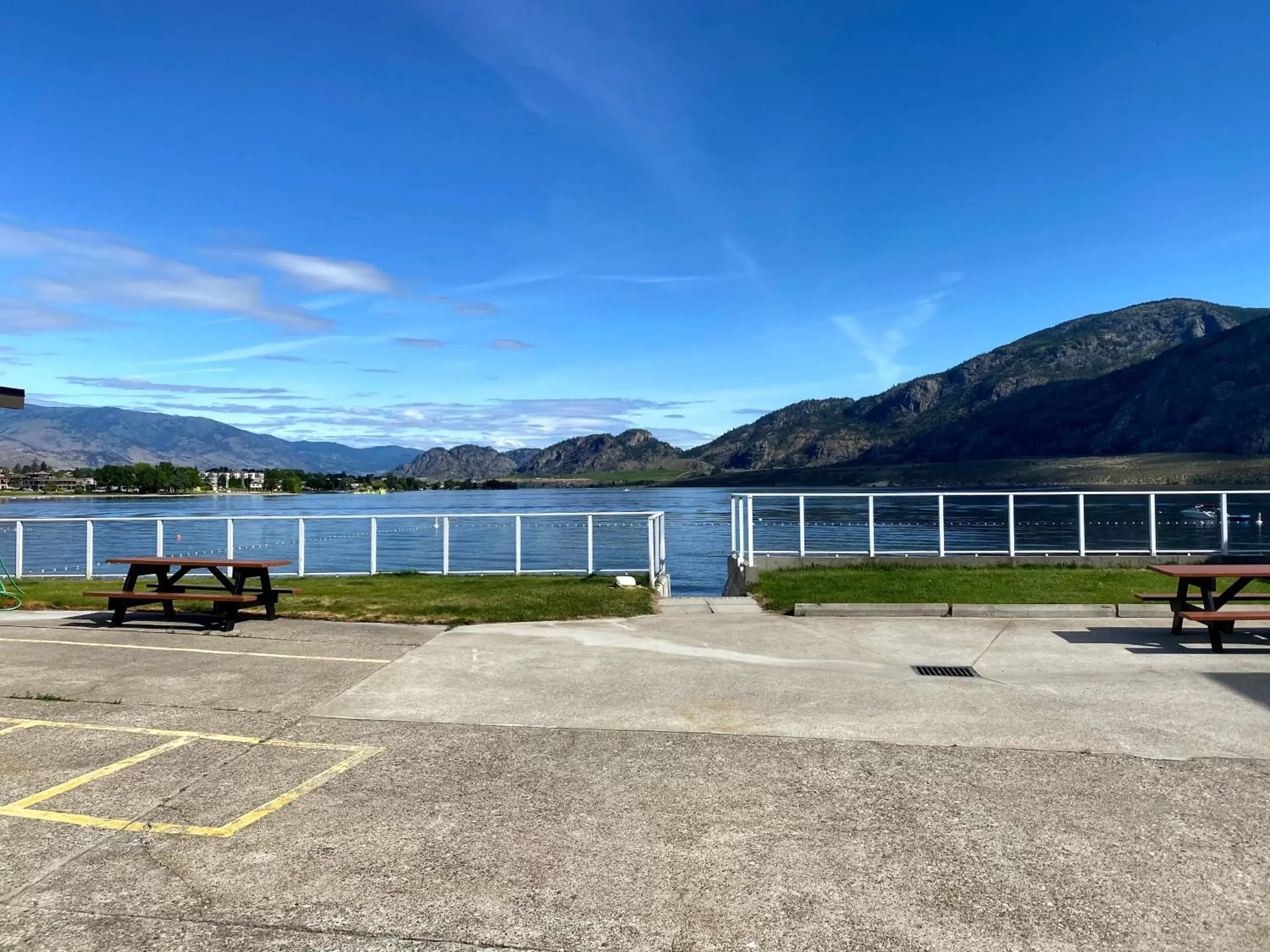 Lake view in Richter Pass Beach Resort Lake view in Richter Pass Beach Resort