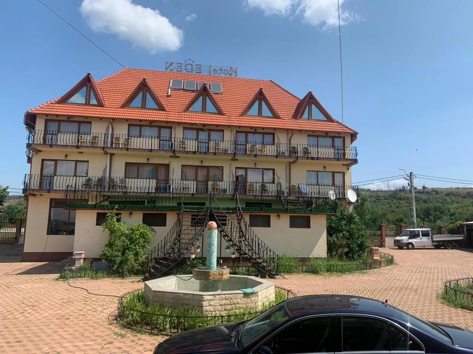 Property building in Hotel Eden