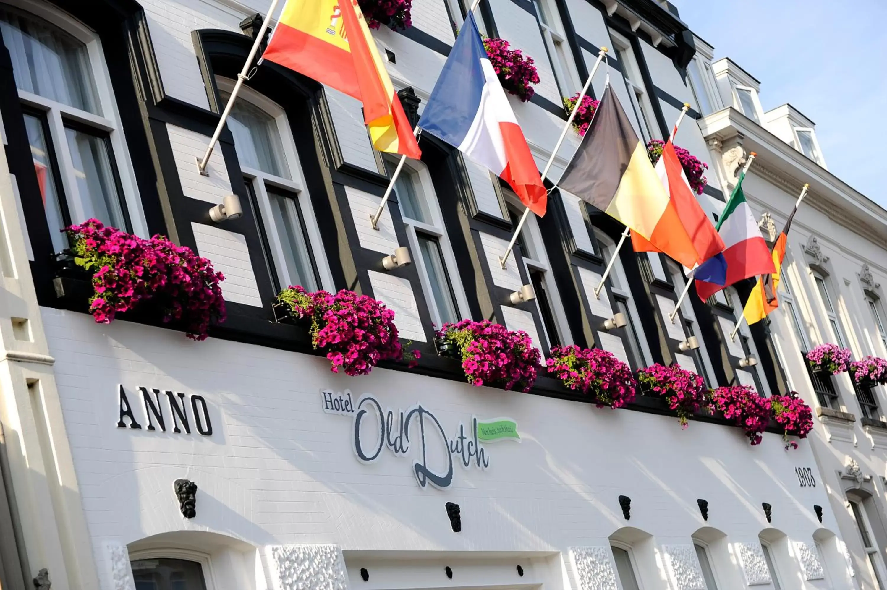 Balcony/Terrace in Hotel Old Dutch Bergen op Zoom