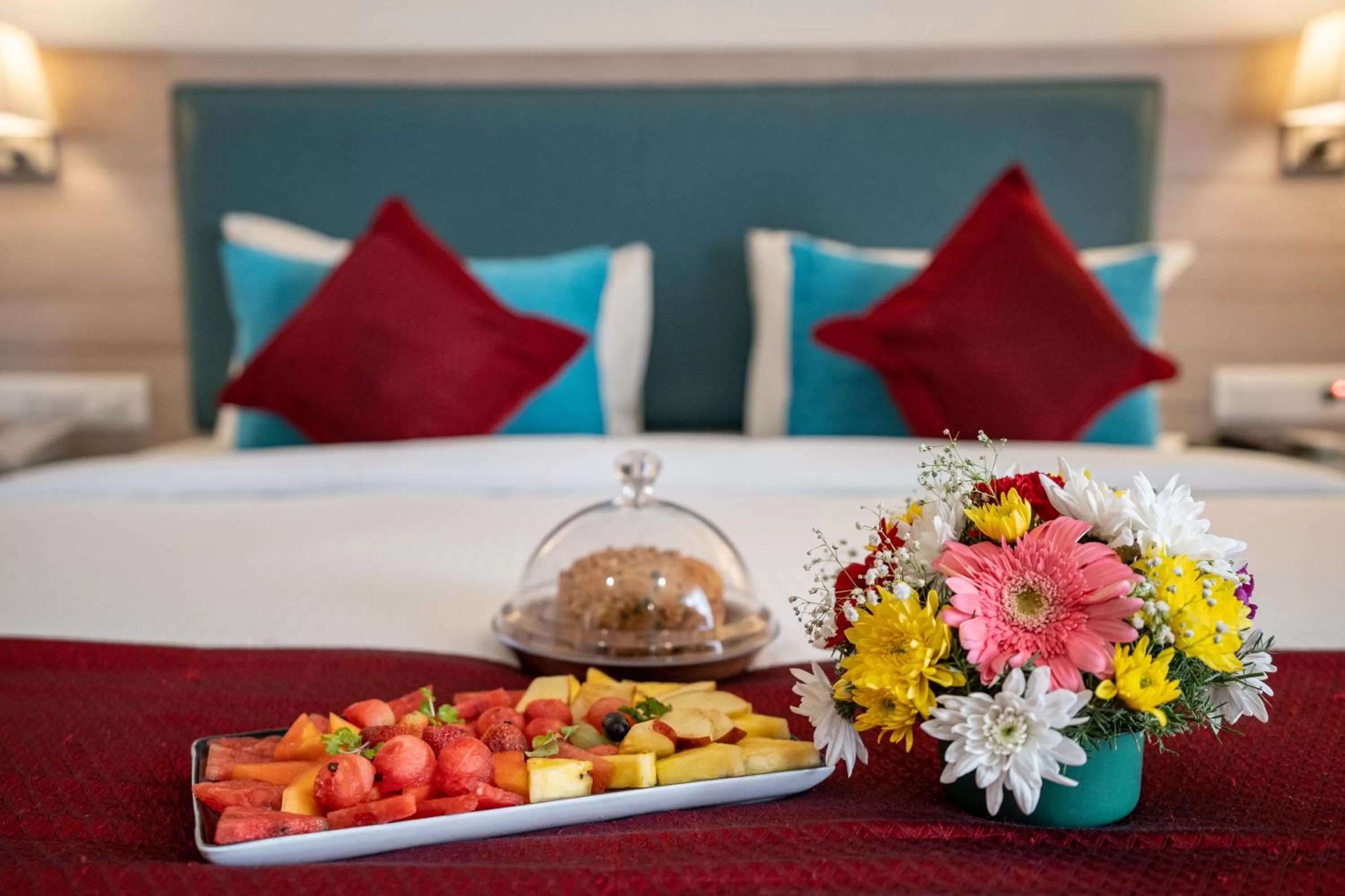 Bed in Le Seasons Resort