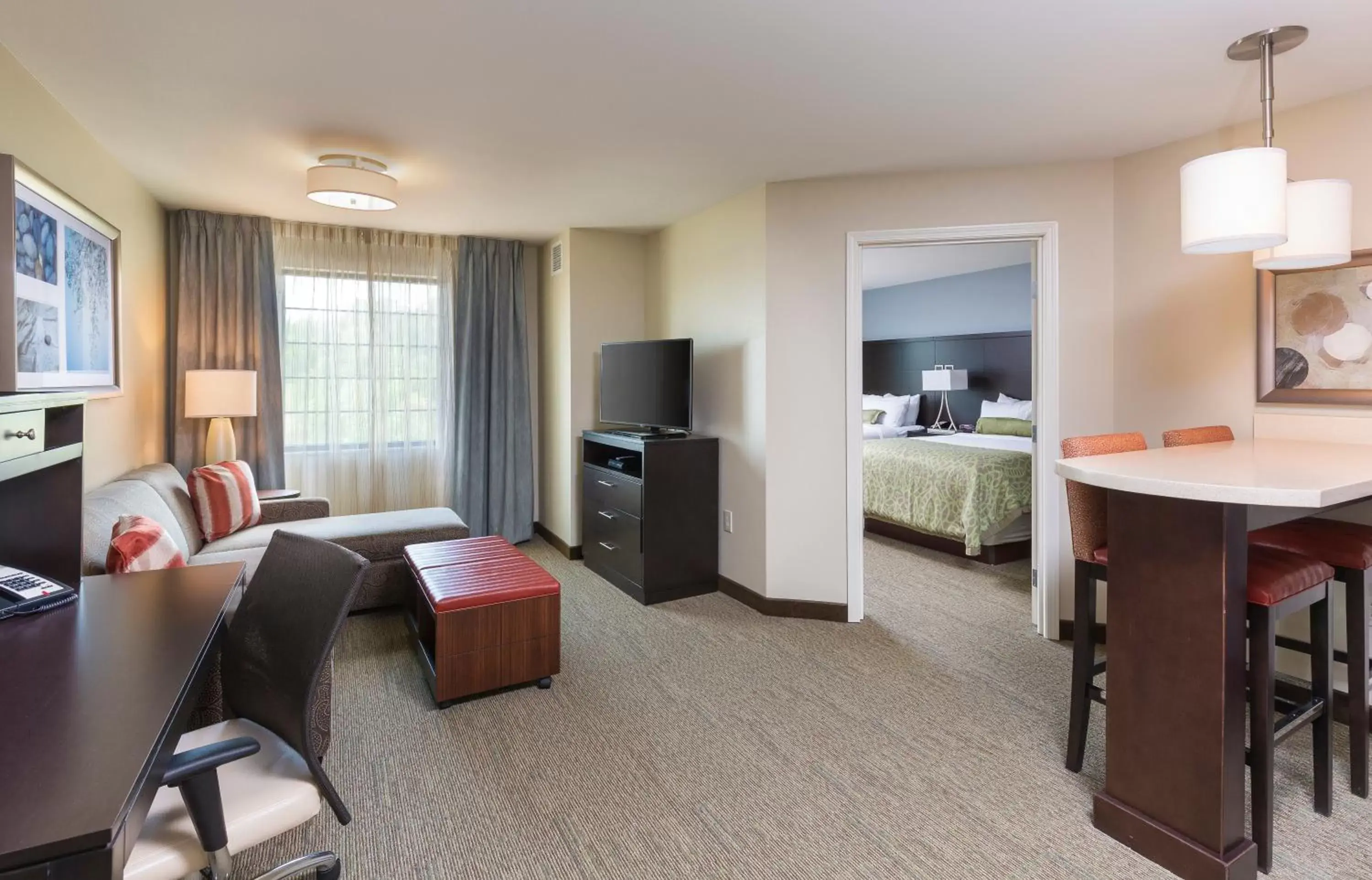 Photo of the whole room, Seating Area in Staybridge Suites Canton, an IHG Hotel