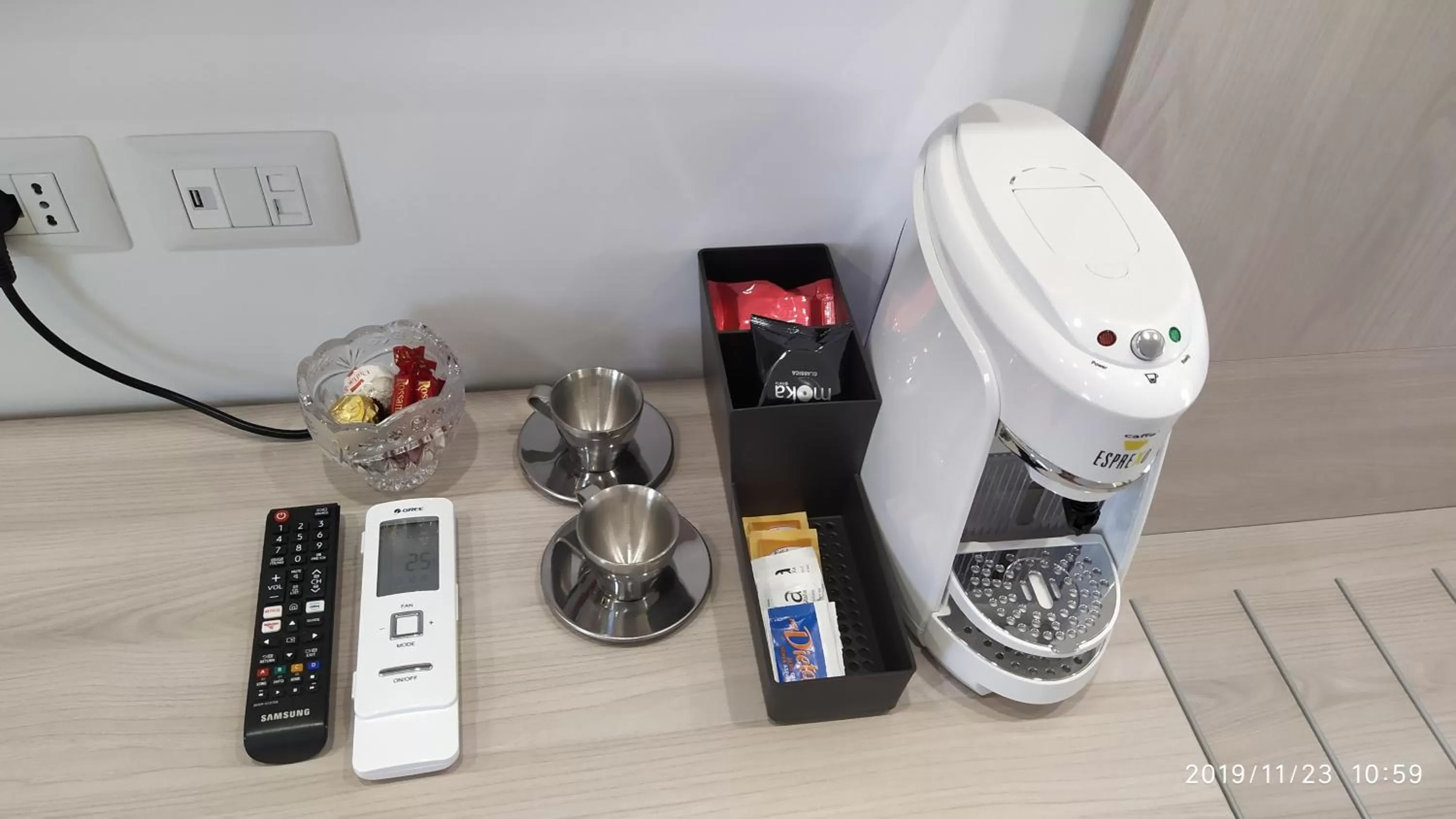 Coffee/tea facilities in B&B La Stazione