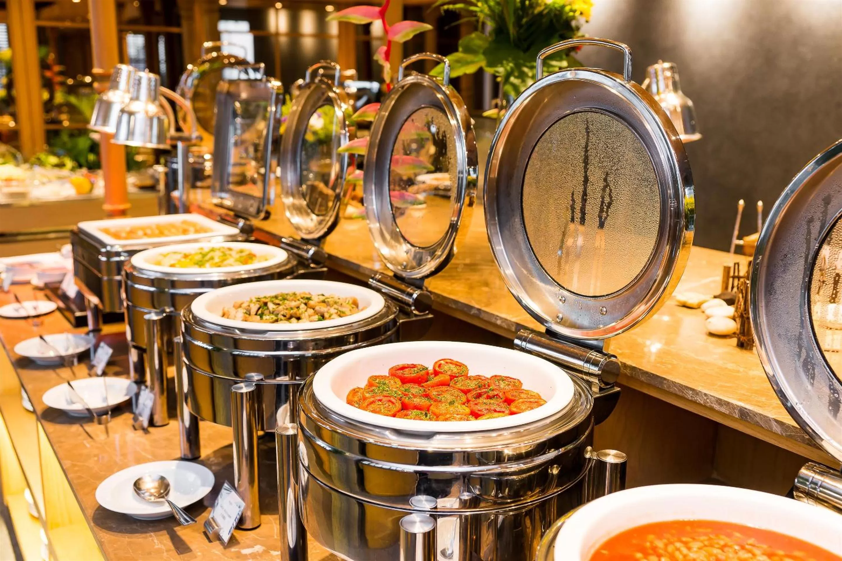 Breakfast in Akara Hotel